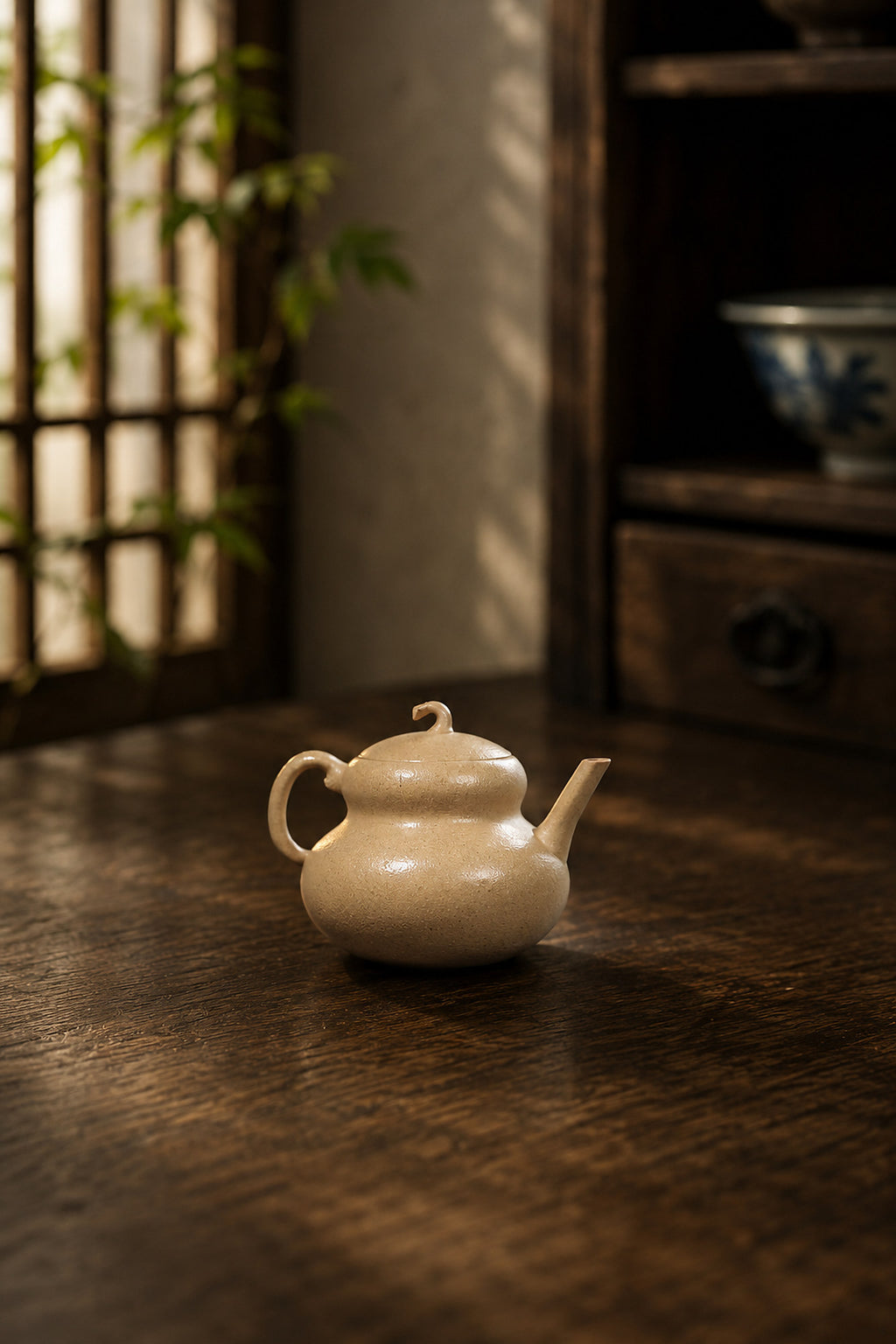 Product view 8 of 160ml Sculptural Form zisha teapot in Duanni Clay, No. 289