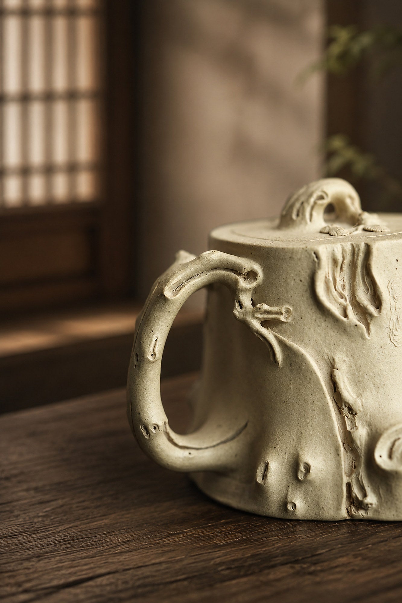 Product view 3 of 200ml Sculptural Form zisha teapot in Duanni Clay, No. 290