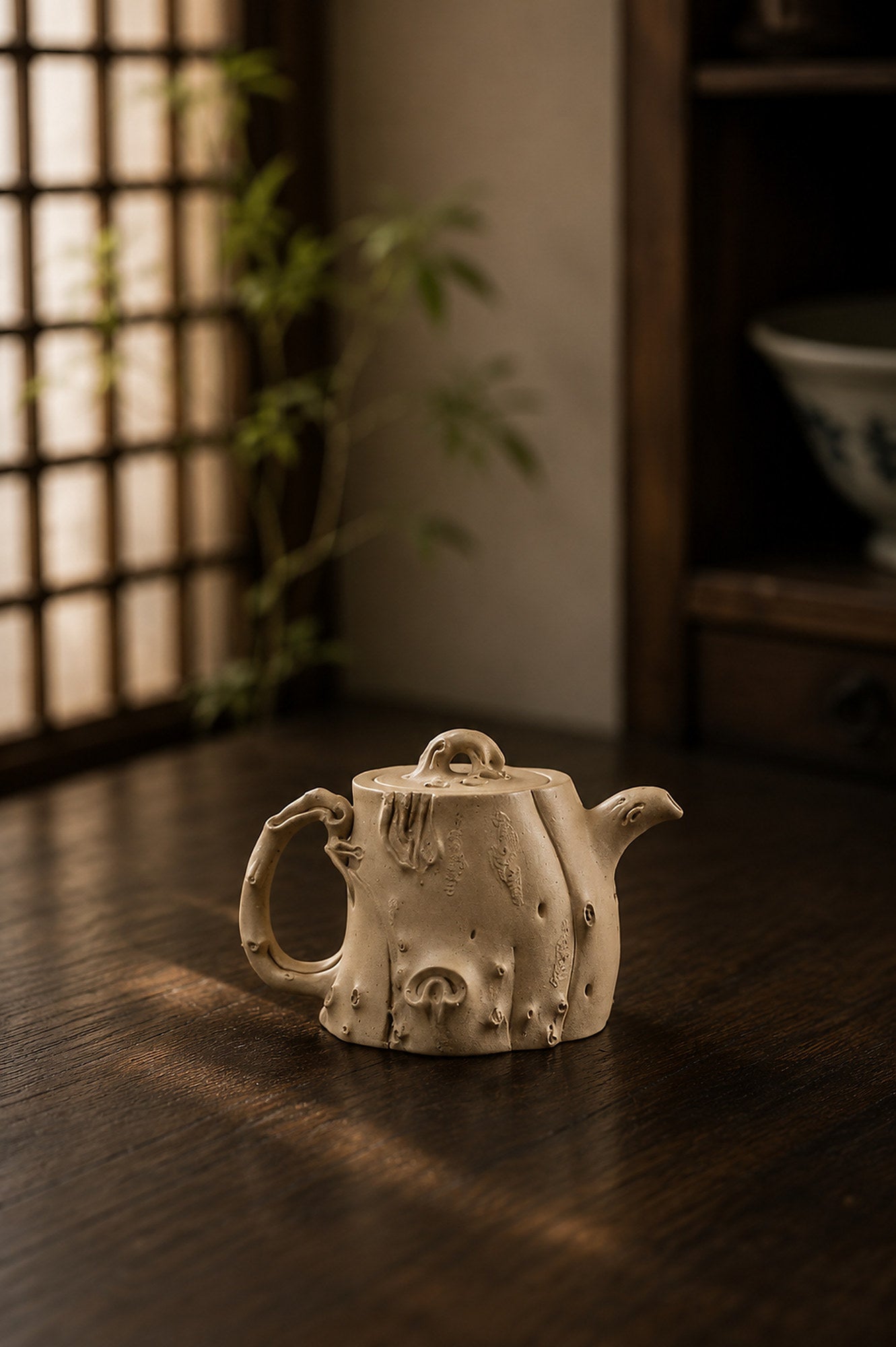 Product view 5 of 200ml Sculptural Form zisha teapot in Duanni Clay, No. 290
