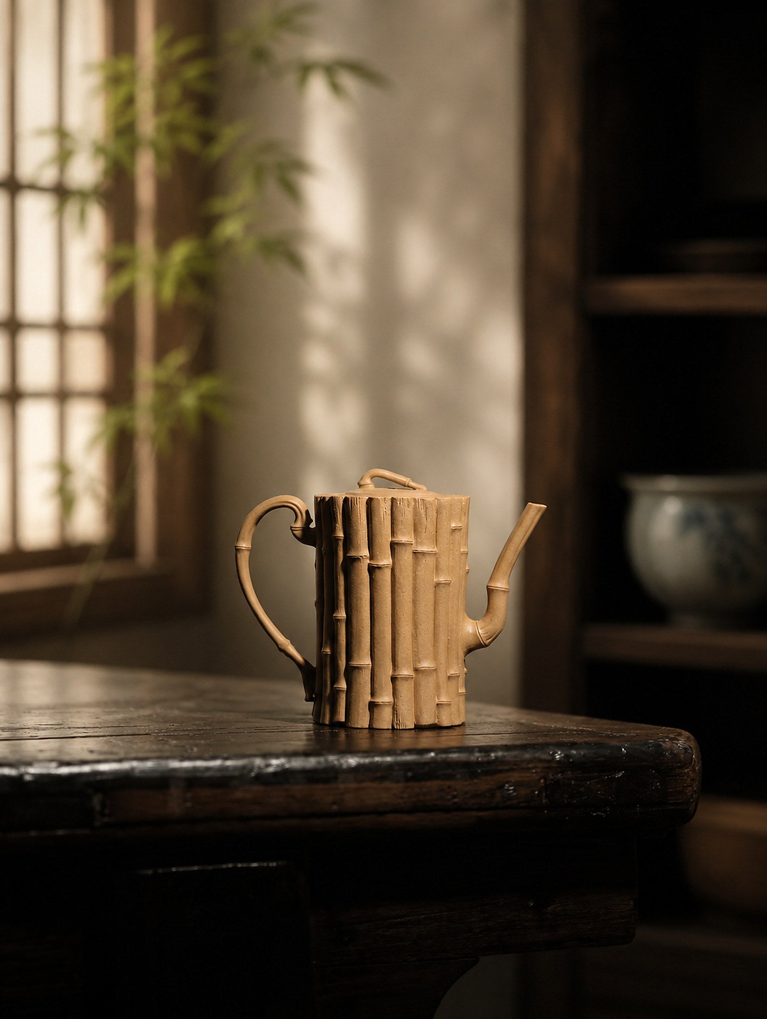 Product view 4 of 200ml Sculptural Form zisha teapot in Duanni Clay, No. 291