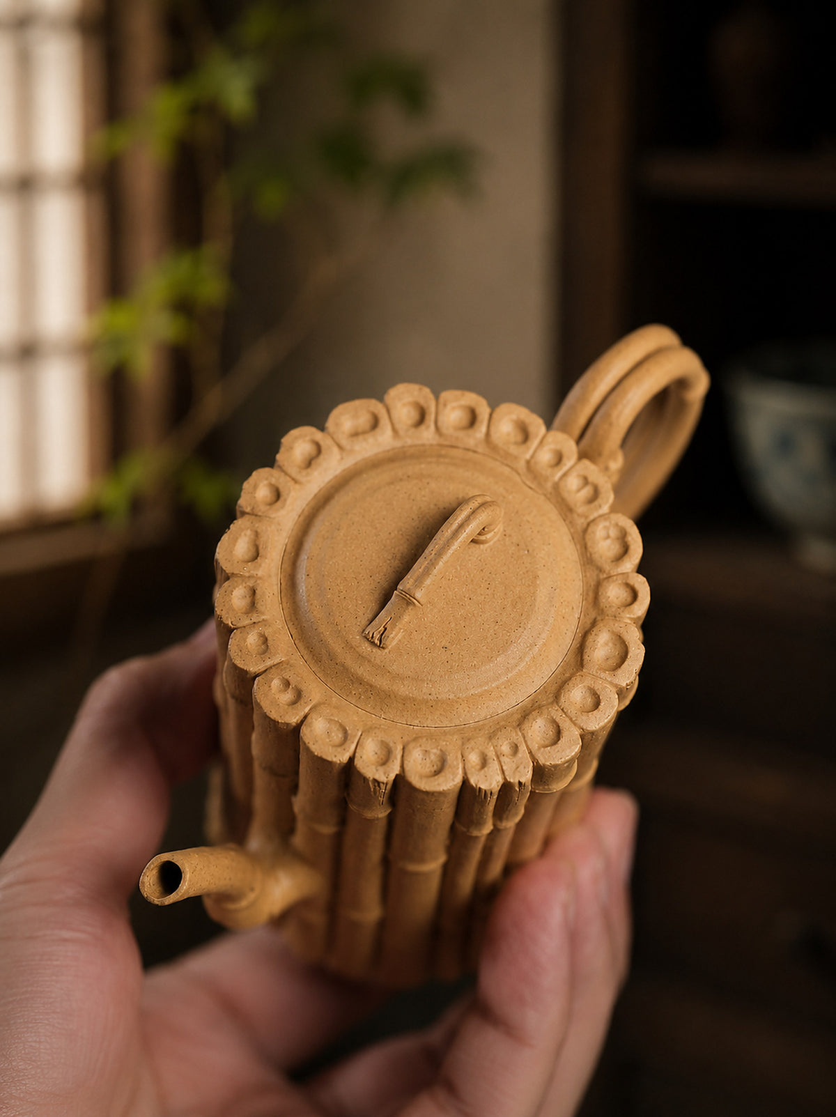 Product view 6 of 200ml Sculptural Form zisha teapot in Duanni Clay, No. 291