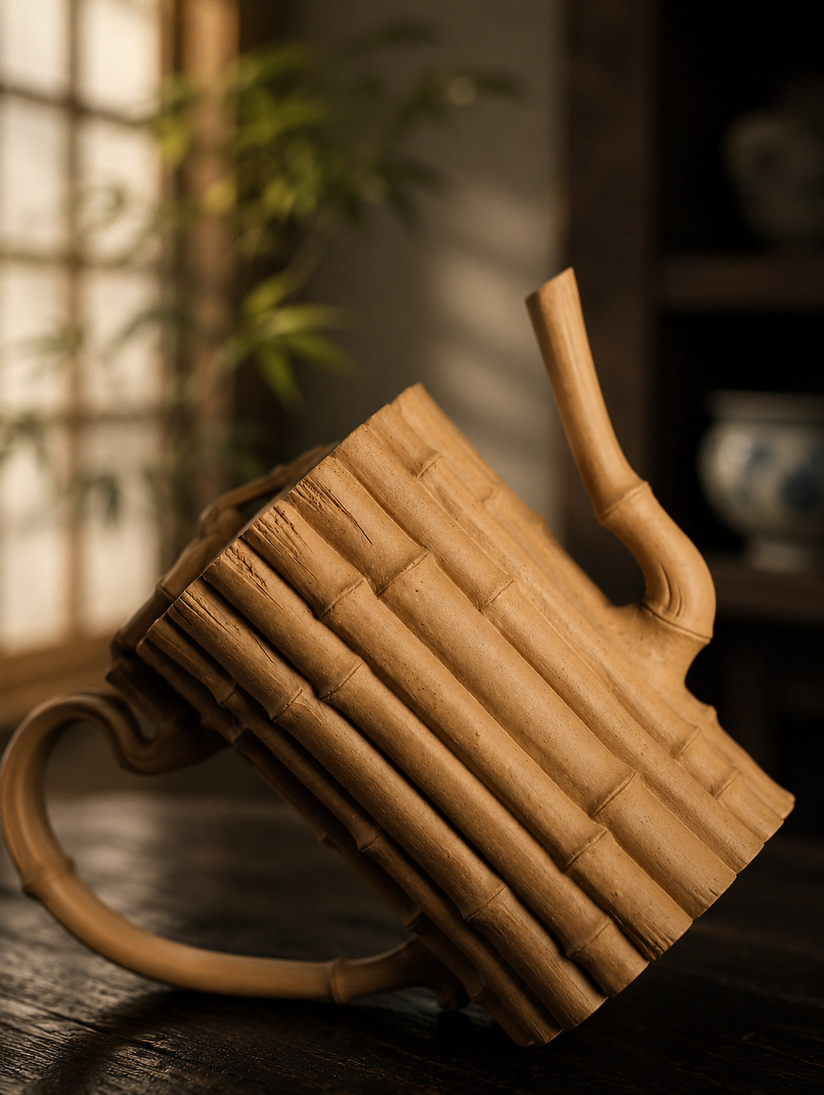 Product view 8 of 200ml Sculptural Form zisha teapot in Duanni Clay, No. 291
