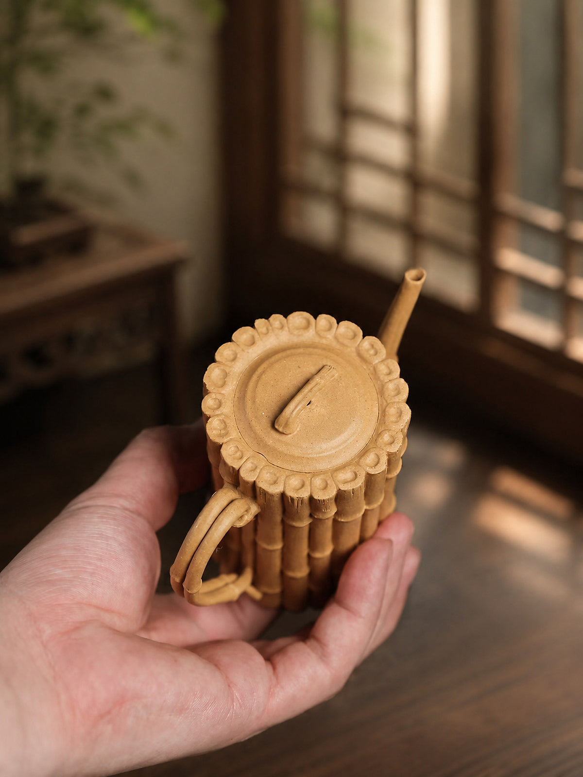 Product view 9 of 200ml Sculptural Form zisha teapot in Duanni Clay, No. 291