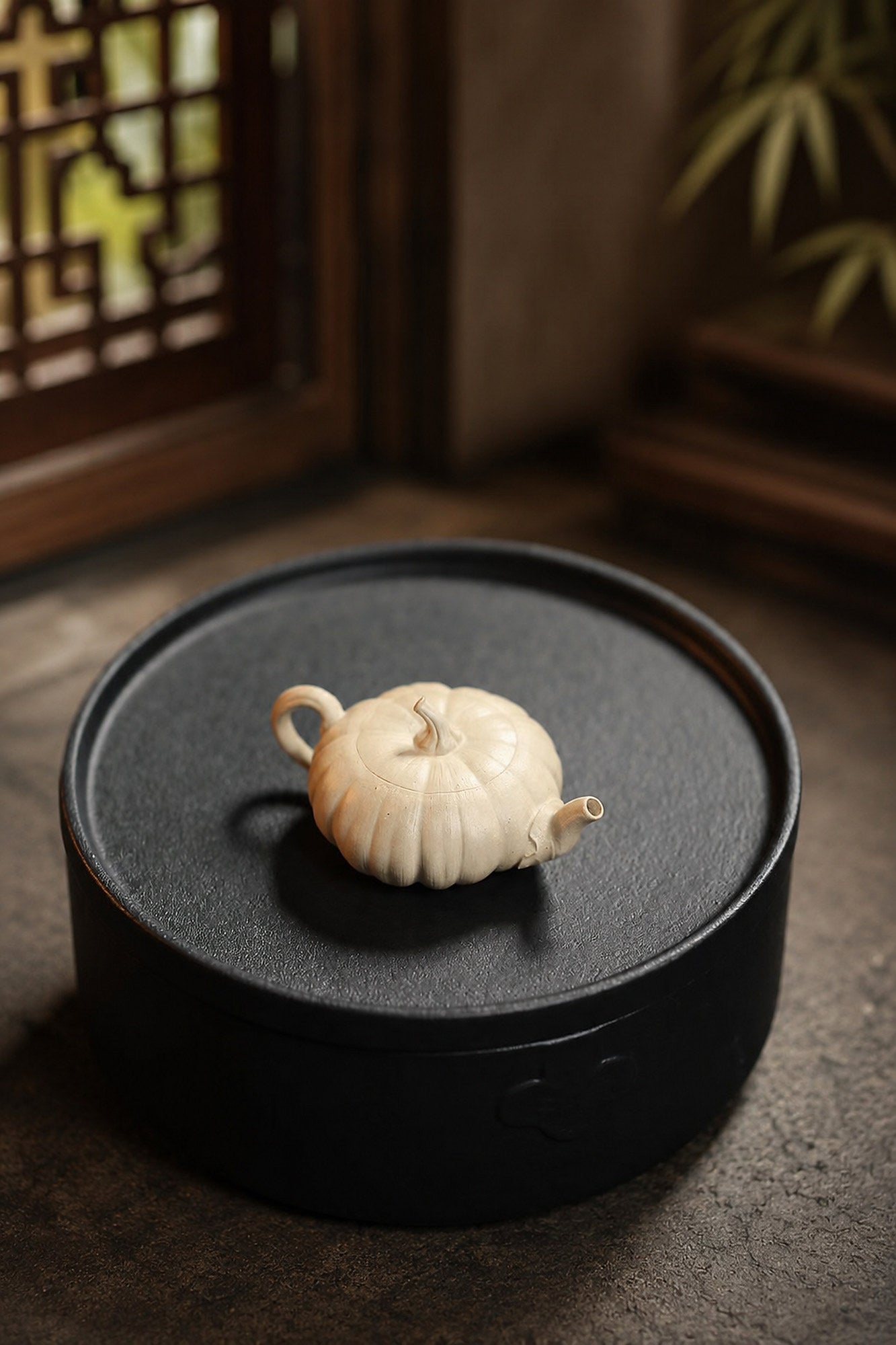 Product view 1 of 70ml Sculptural Form zisha teapot in Duanni Clay, No. 294
