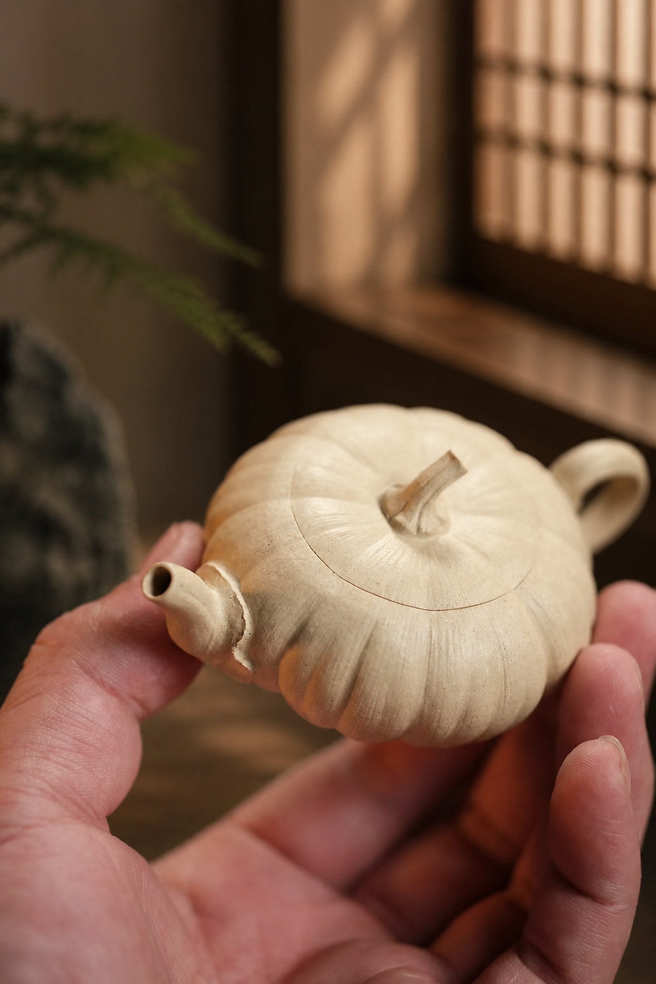 Product view 2 of 70ml Sculptural Form zisha teapot in Duanni Clay, No. 294