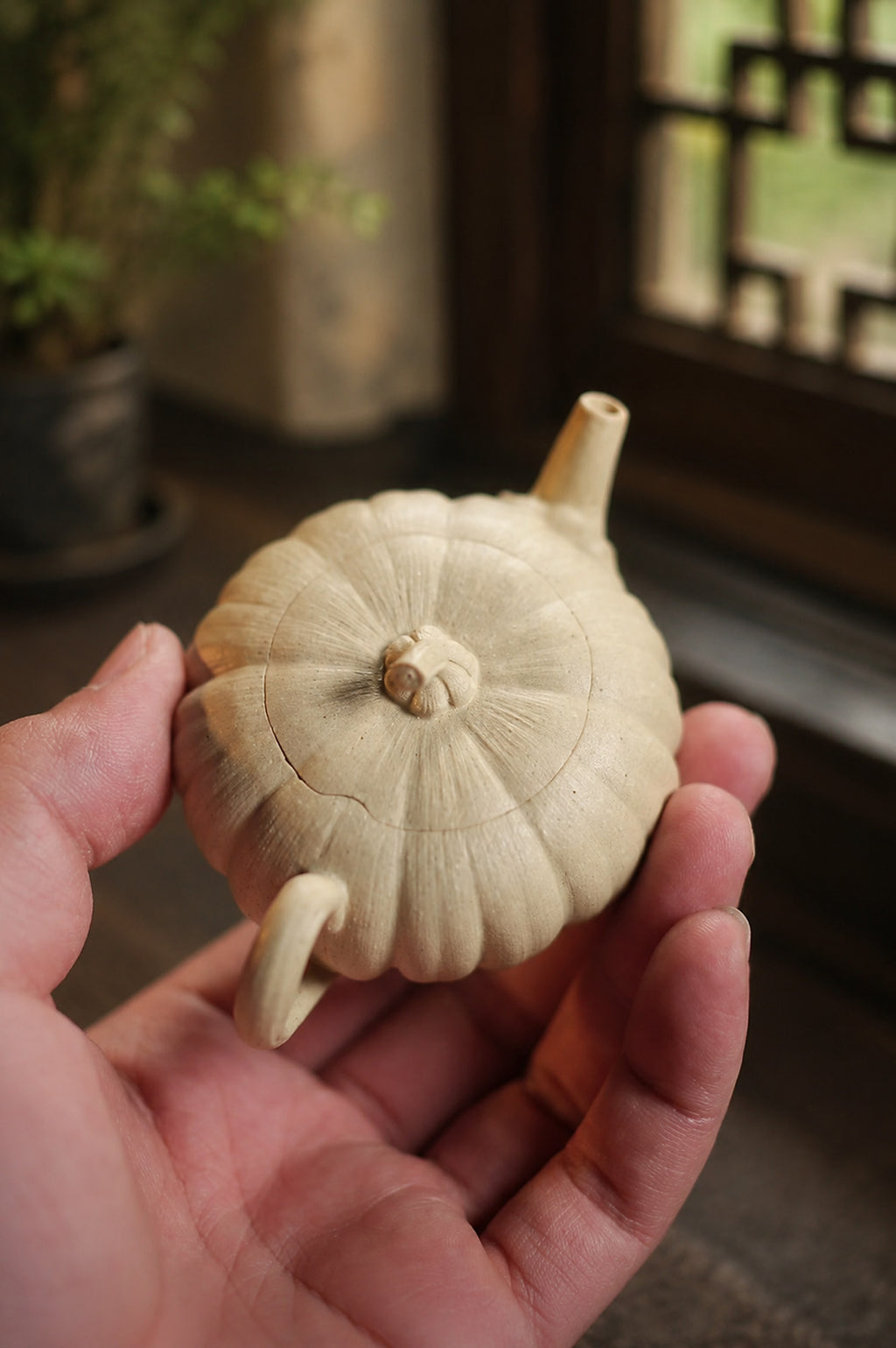 Product view 3 of 70ml Sculptural Form zisha teapot in Duanni Clay, No. 294