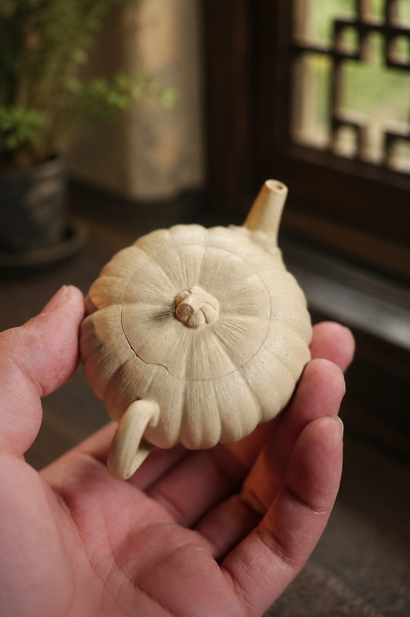 Product view 3 of 70ml Sculptural Form zisha teapot in Duanni Clay, No. 294