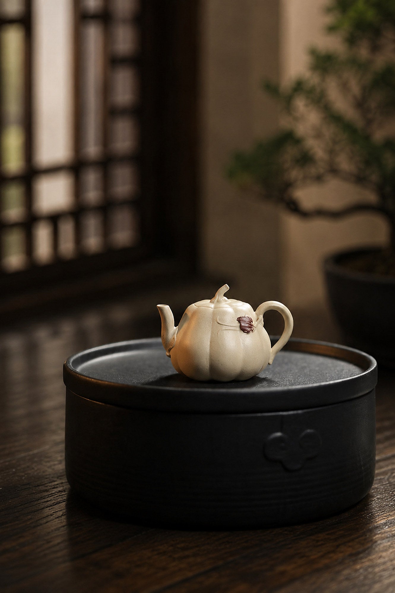 Product view 2 of 100ml Sculptural Form zisha teapot in Duanni Clay, No. 296