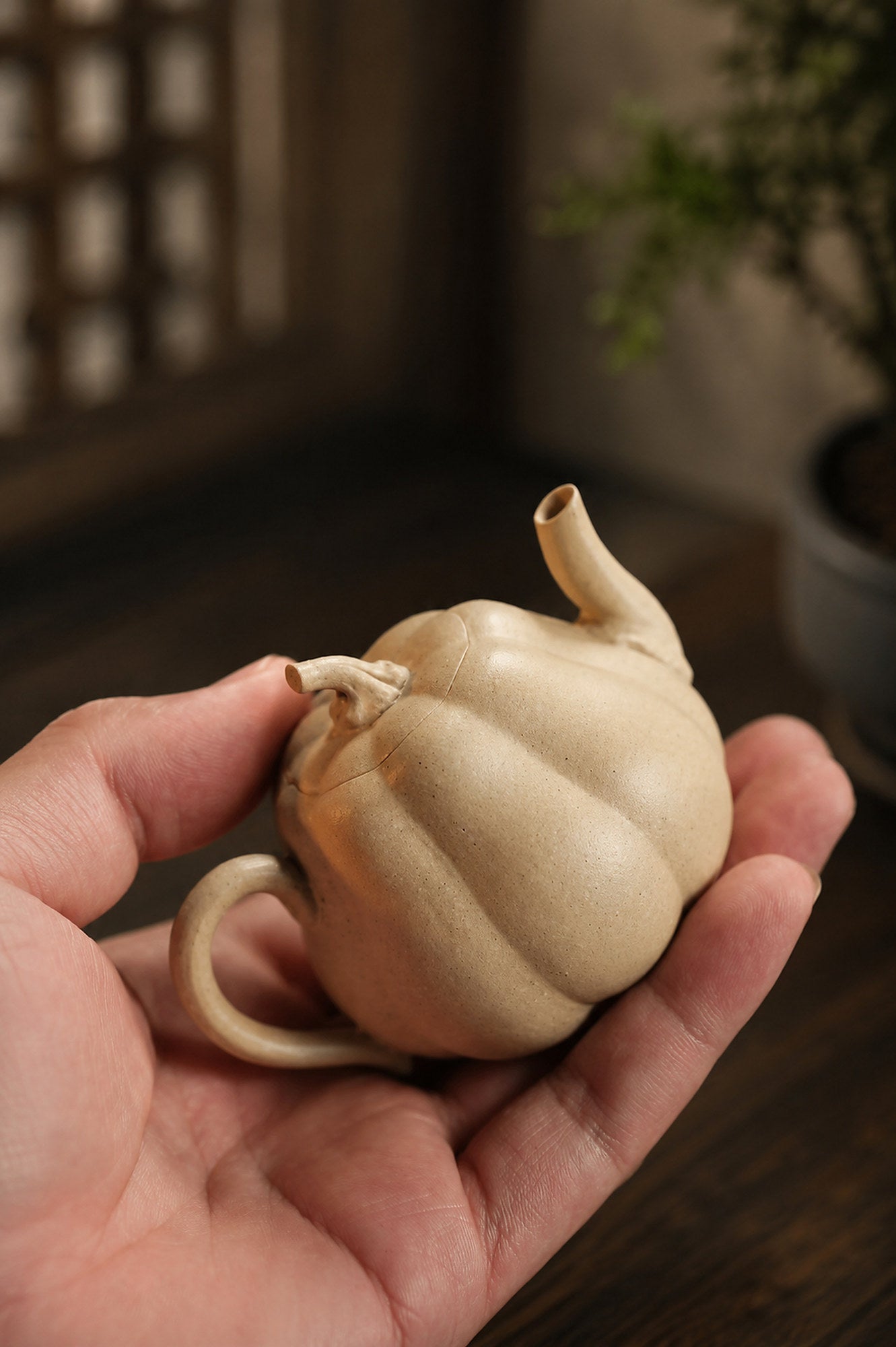 Product view 3 of 100ml Sculptural Form zisha teapot in Duanni Clay, No. 296