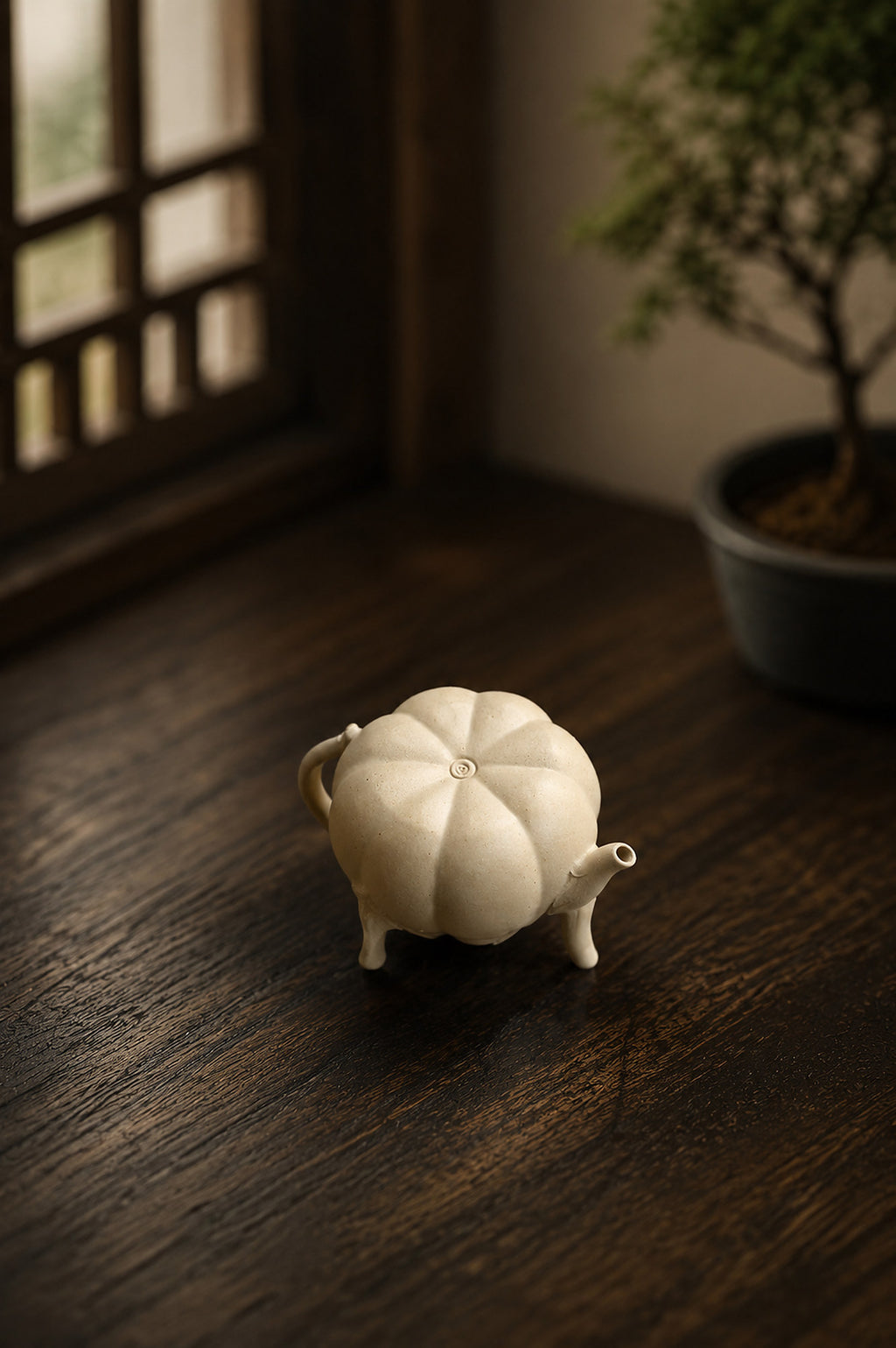 Product view 5 of 100ml Sculptural Form zisha teapot in Duanni Clay, No. 296
