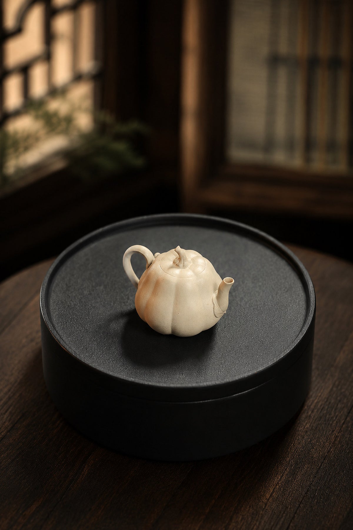 Product view 7 of 100ml Sculptural Form zisha teapot in Duanni Clay, No. 296