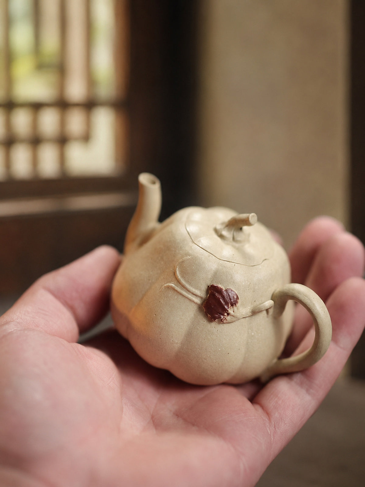 Product view 8 of 100ml Sculptural Form zisha teapot in Duanni Clay, No. 296