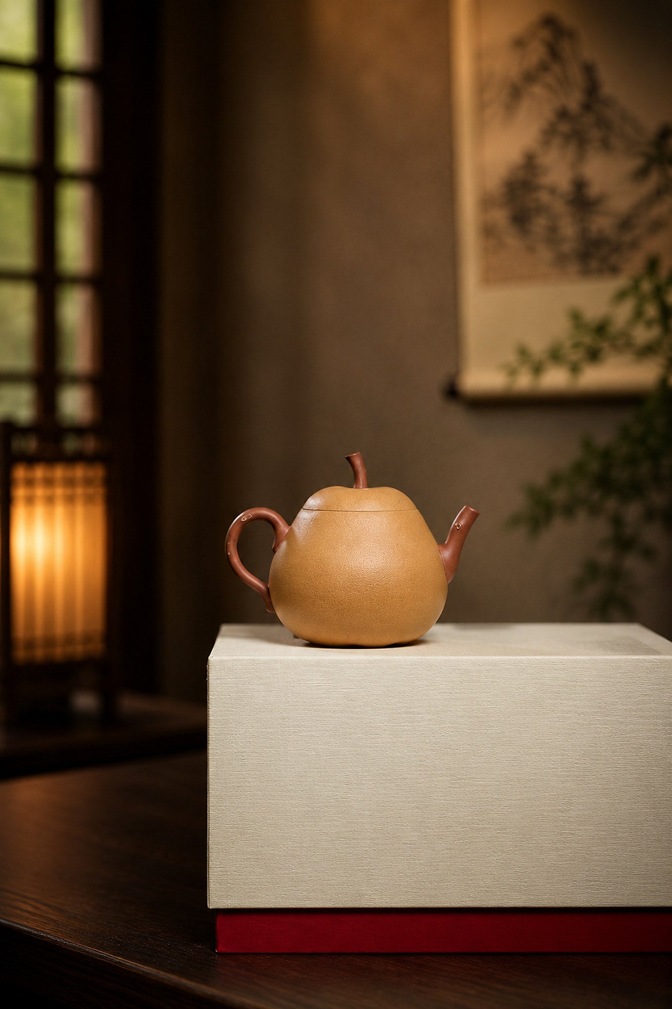 Product view 2 of 160ml Sculptural Form zisha teapot in Duanni Clay, No. 300