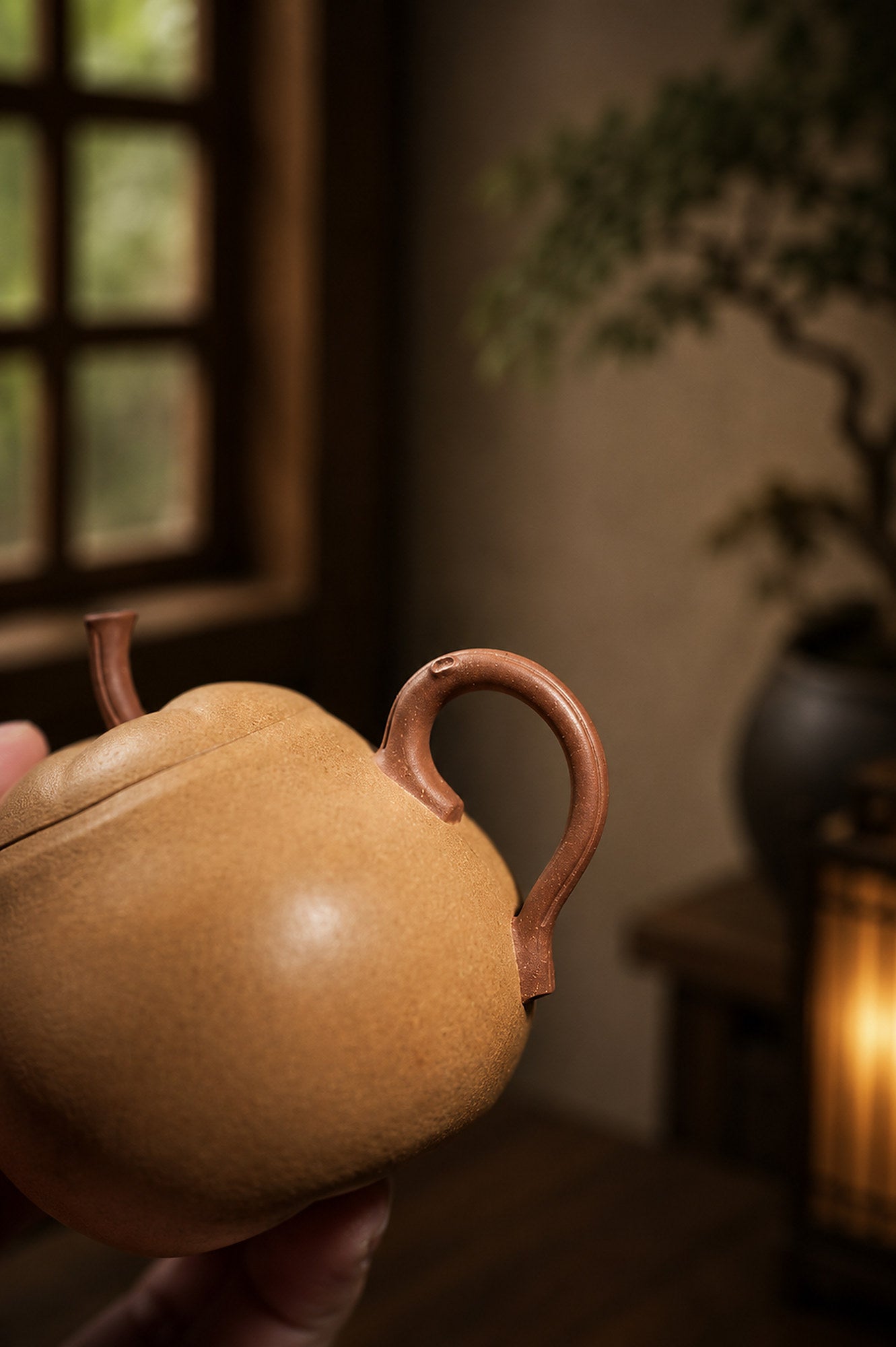 Product view 3 of 160ml Sculptural Form zisha teapot in Duanni Clay, No. 300