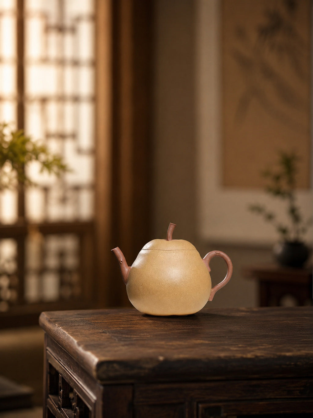 Product view 6 of 160ml Sculptural Form zisha teapot in Duanni Clay, No. 300