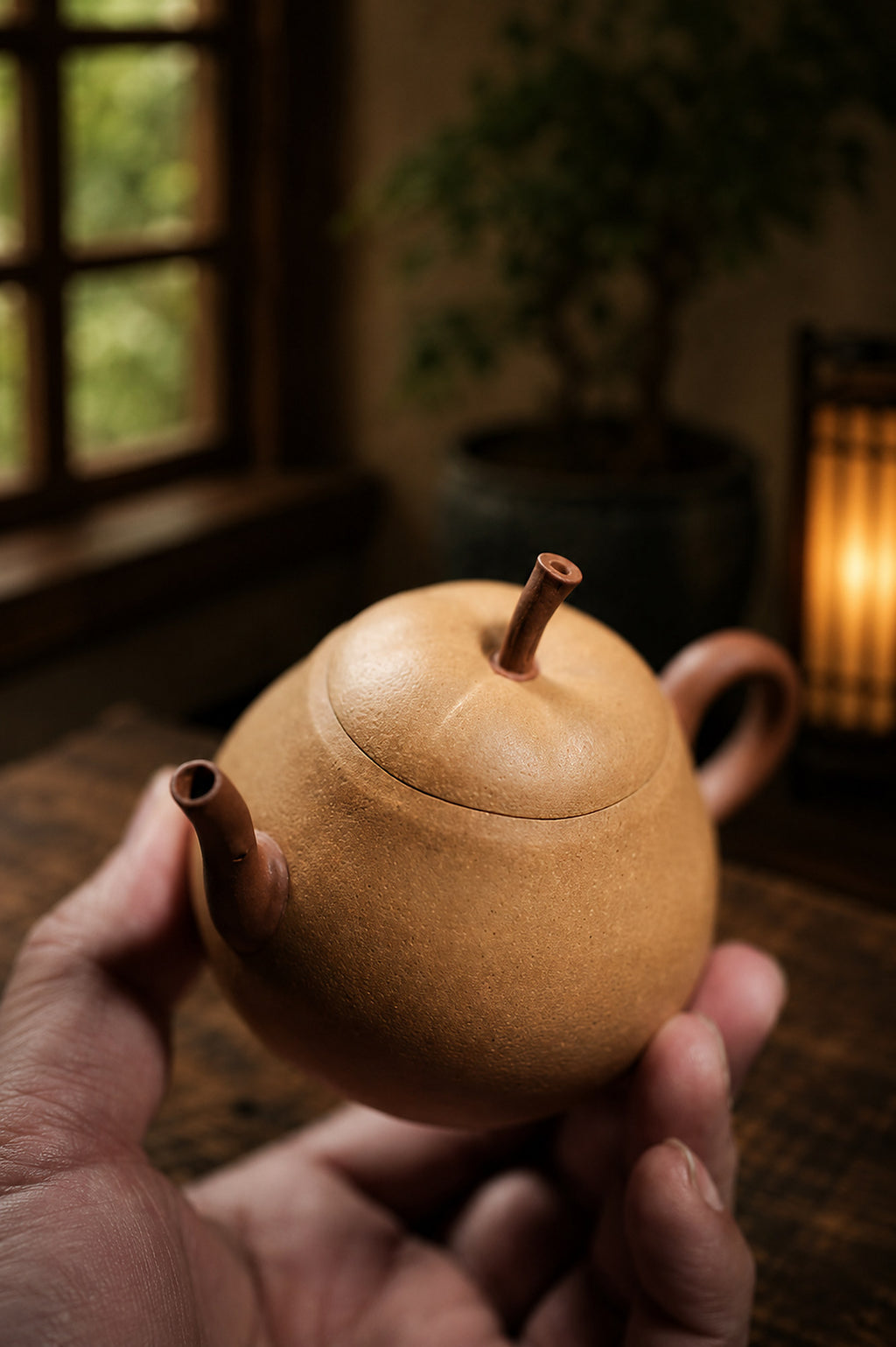Product view 8 of 160ml Sculptural Form zisha teapot in Duanni Clay, No. 300
