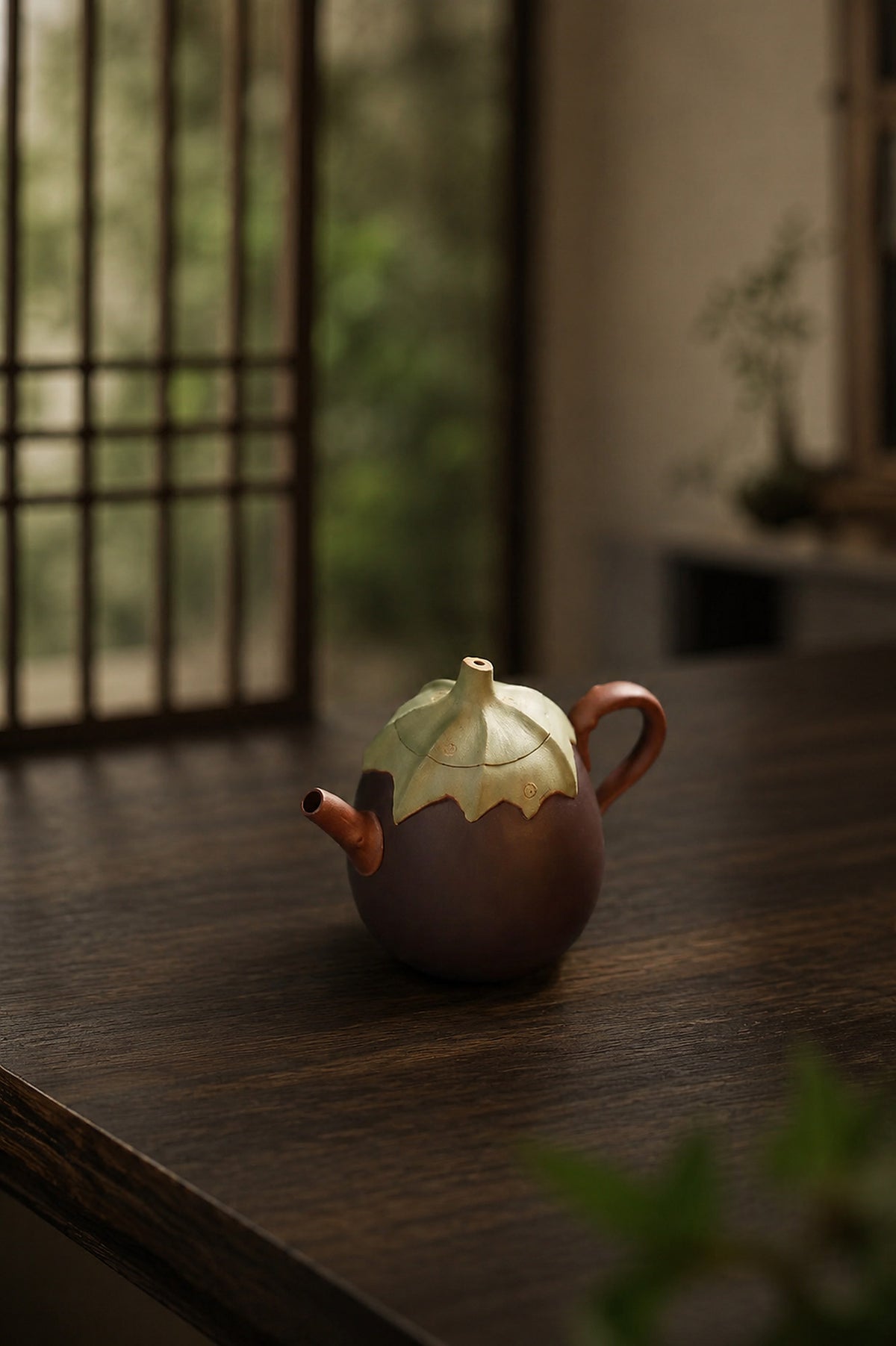 Product view 6 of 150ml Sculptural Form zisha teapot in Duanni Clay, No. 301
