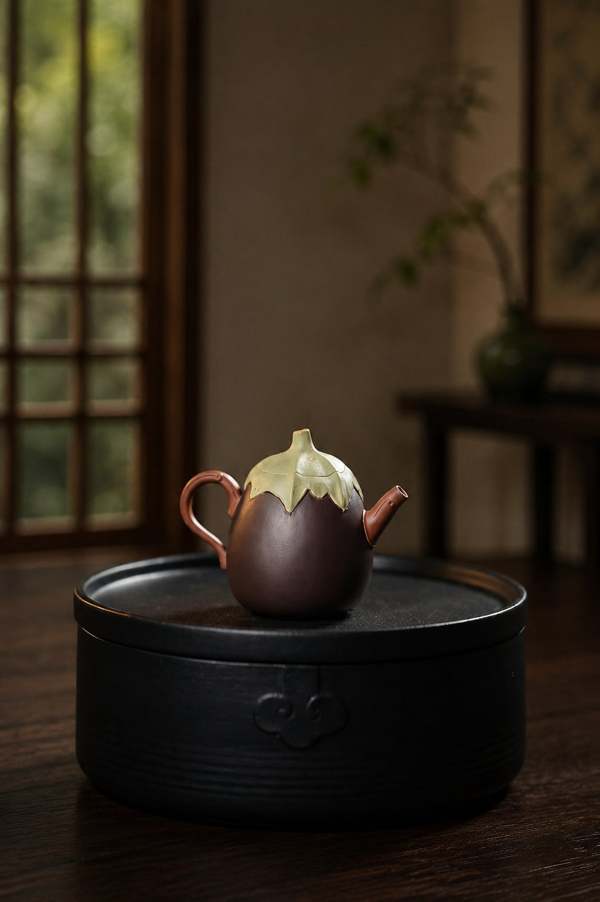 Product view 7 of 150ml Sculptural Form zisha teapot in Duanni Clay, No. 301