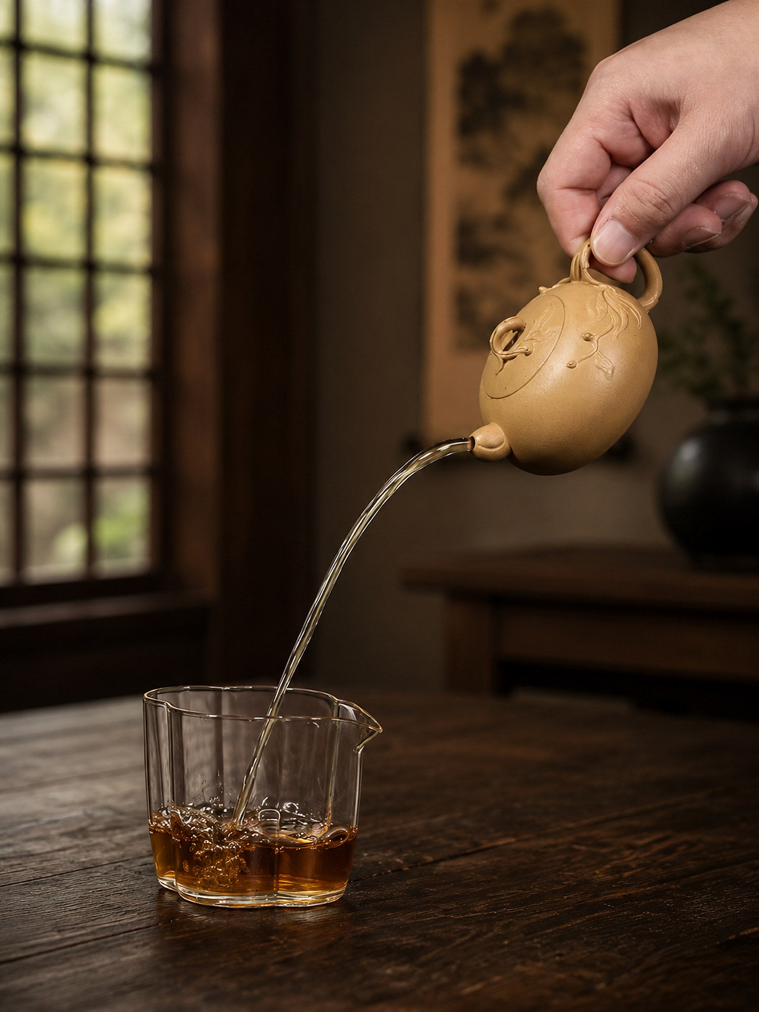 Product view 6 of 100ml Sculptural Form zisha teapot in Duanni Clay, No. 304