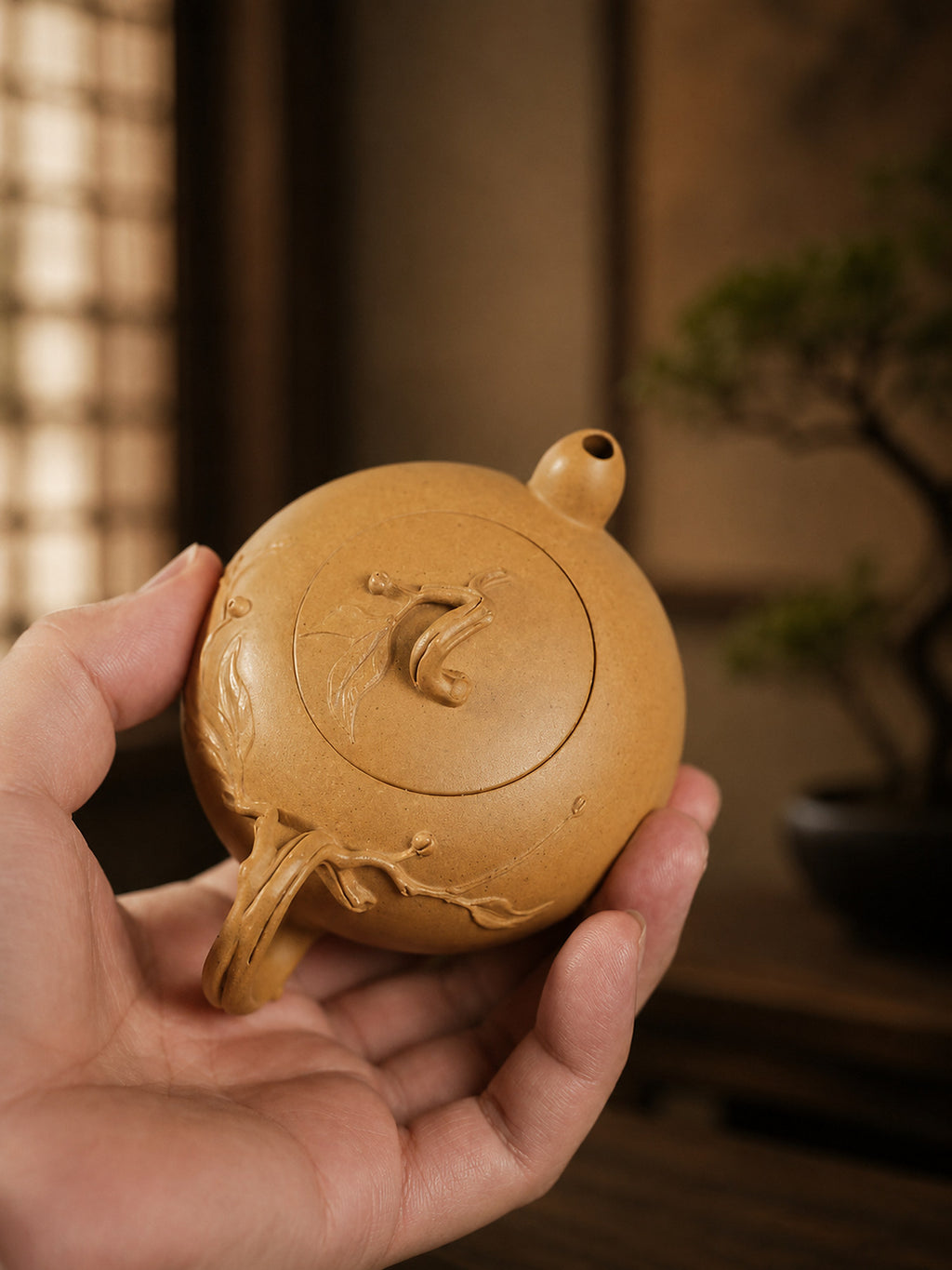 Product view 7 of 100ml Sculptural Form zisha teapot in Duanni Clay, No. 304