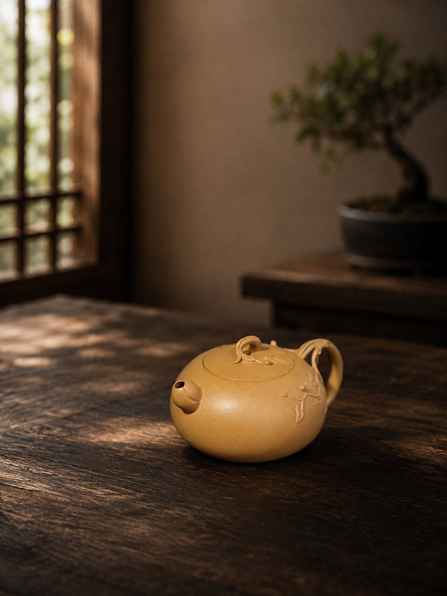 Product view 8 of 100ml Sculptural Form zisha teapot in Duanni Clay, No. 304