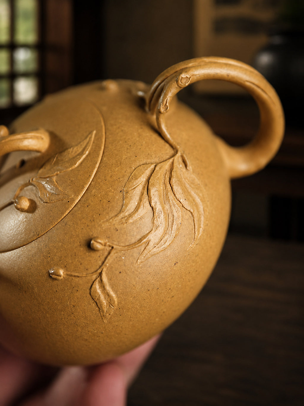 Product view 9 of 100ml Sculptural Form zisha teapot in Duanni Clay, No. 304