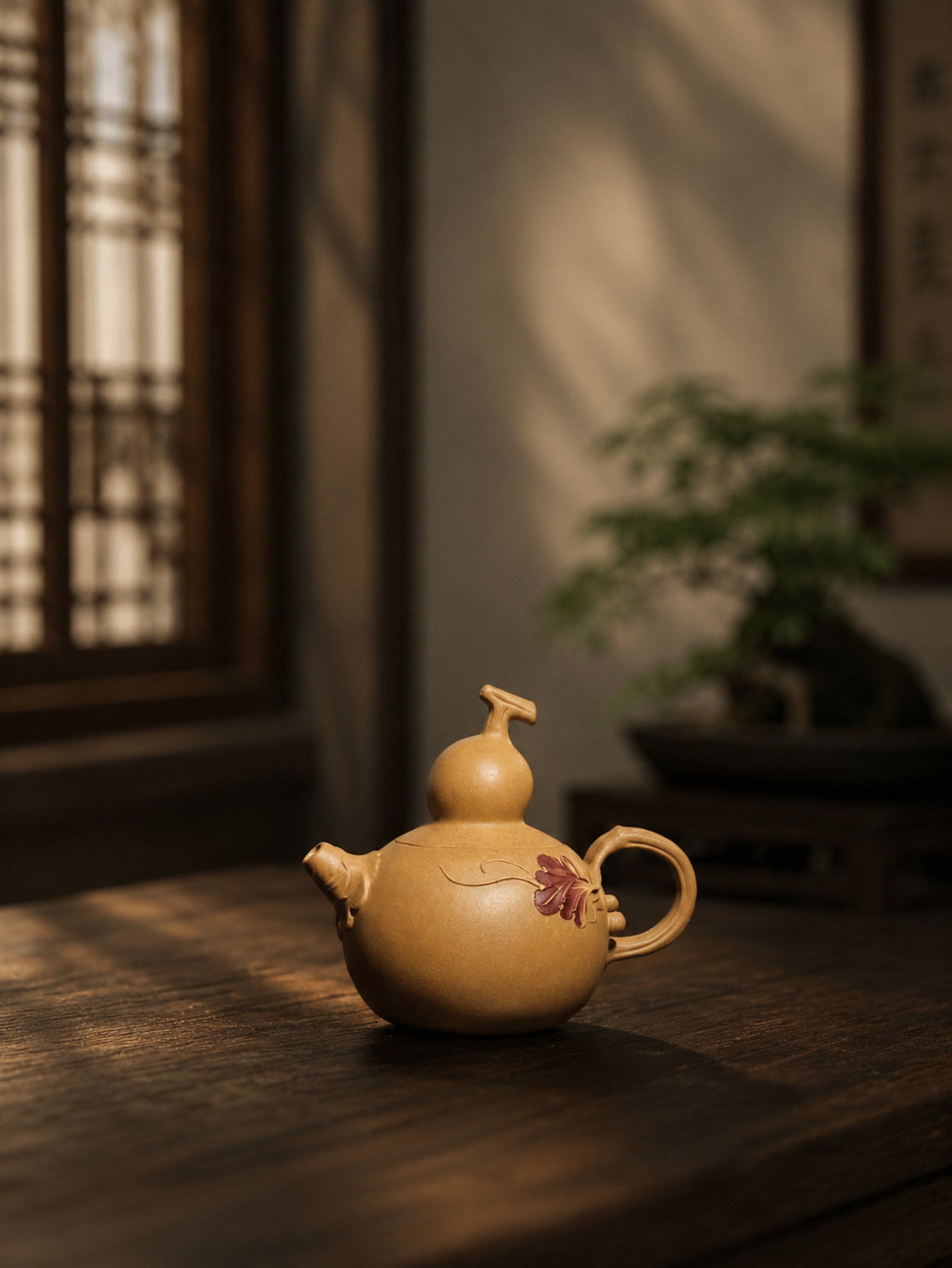 Product view 2 of 130ml Sculptural Form zisha teapot in Duanni Clay, No. 312