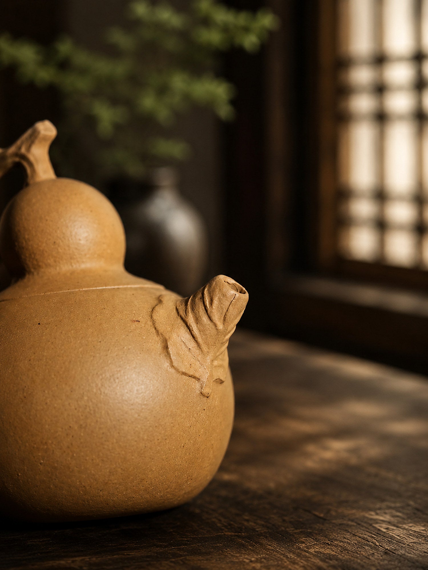 Product view 4 of 130ml Sculptural Form zisha teapot in Duanni Clay, No. 312