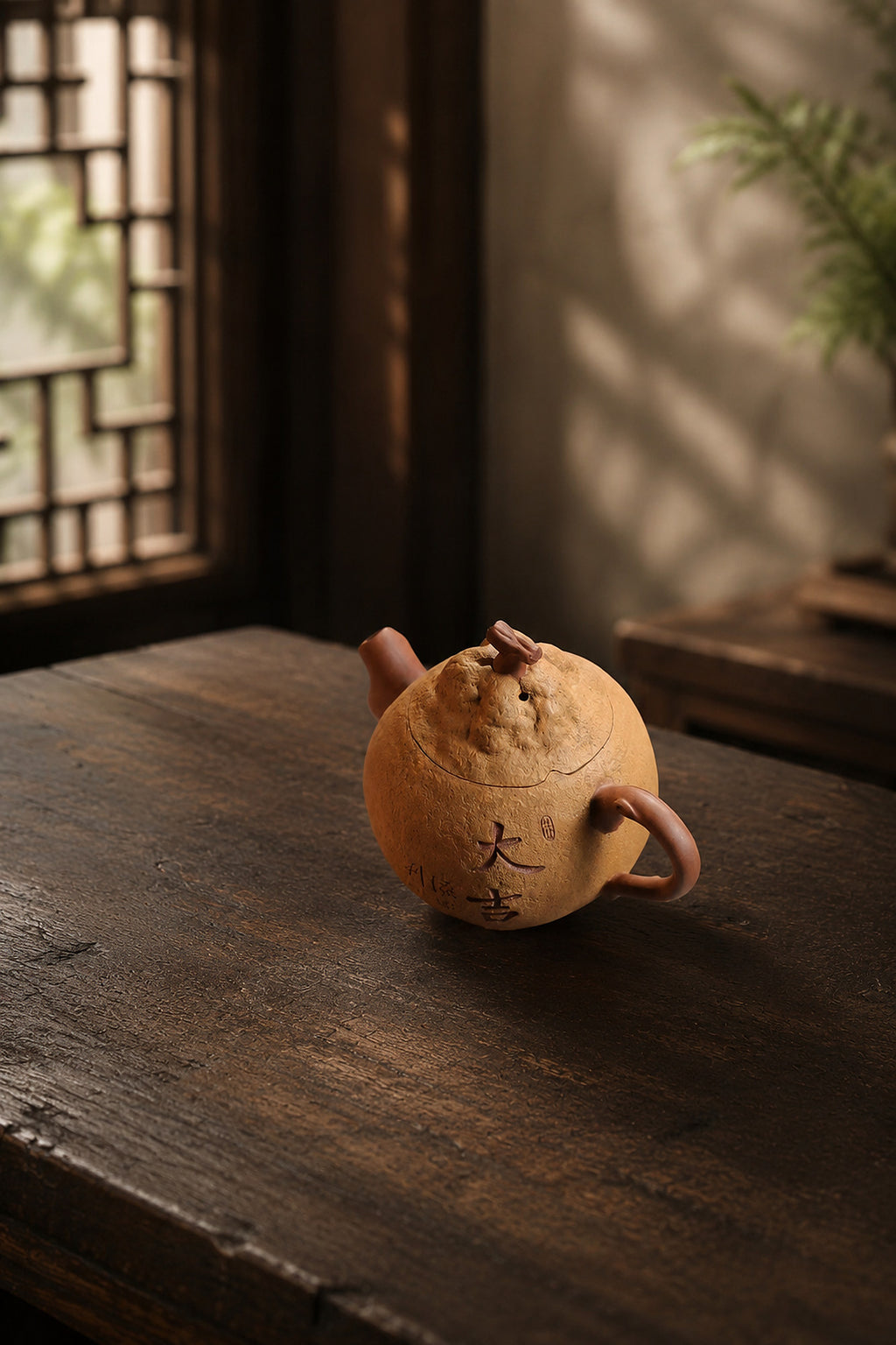 Product view 6 of 150ml Sculptural Form zisha teapot in Duanni Clay, No. 314