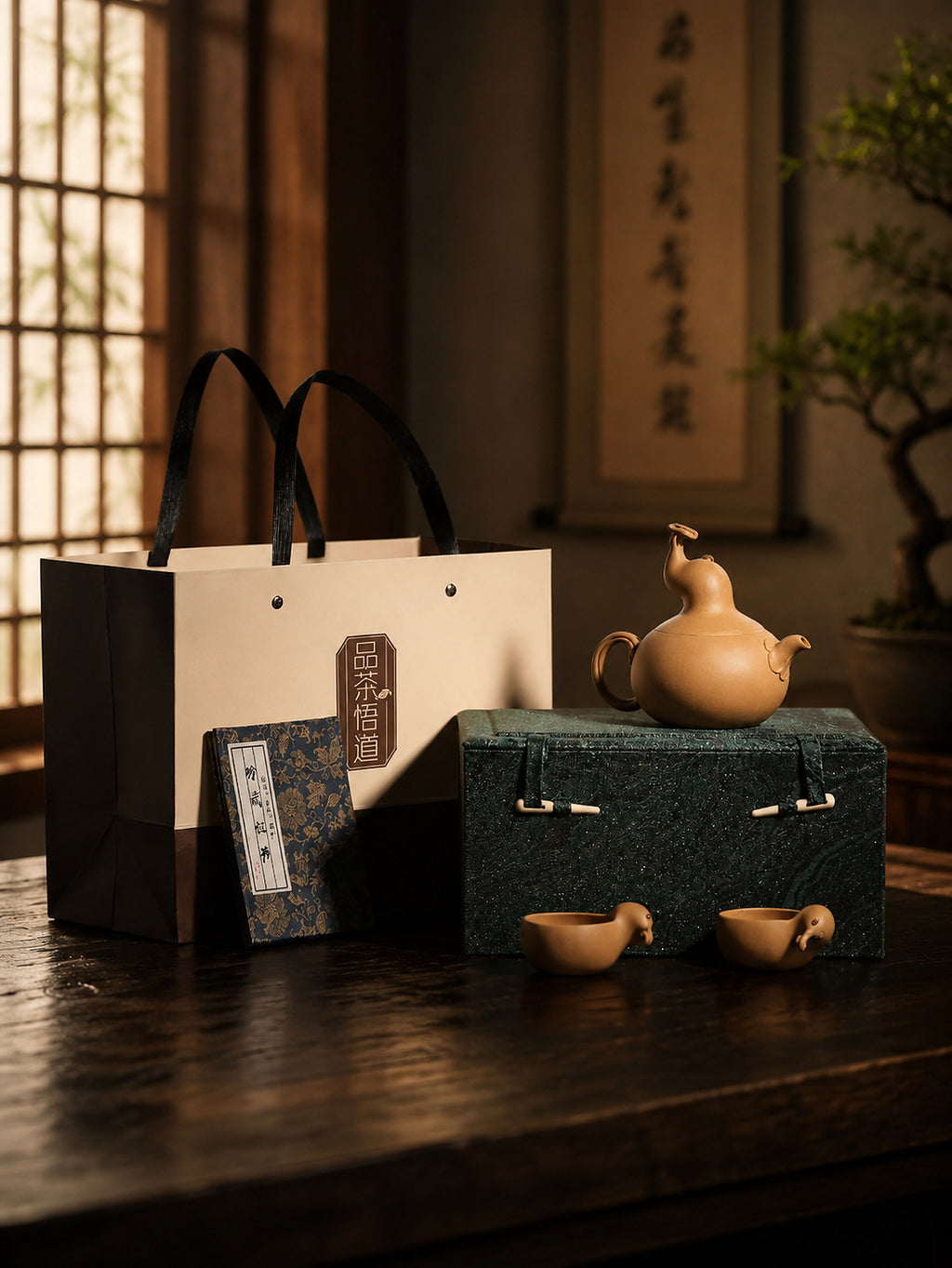 Product view 3 of 240ml Sculptural Form zisha teapot in Duanni Clay, No. 315