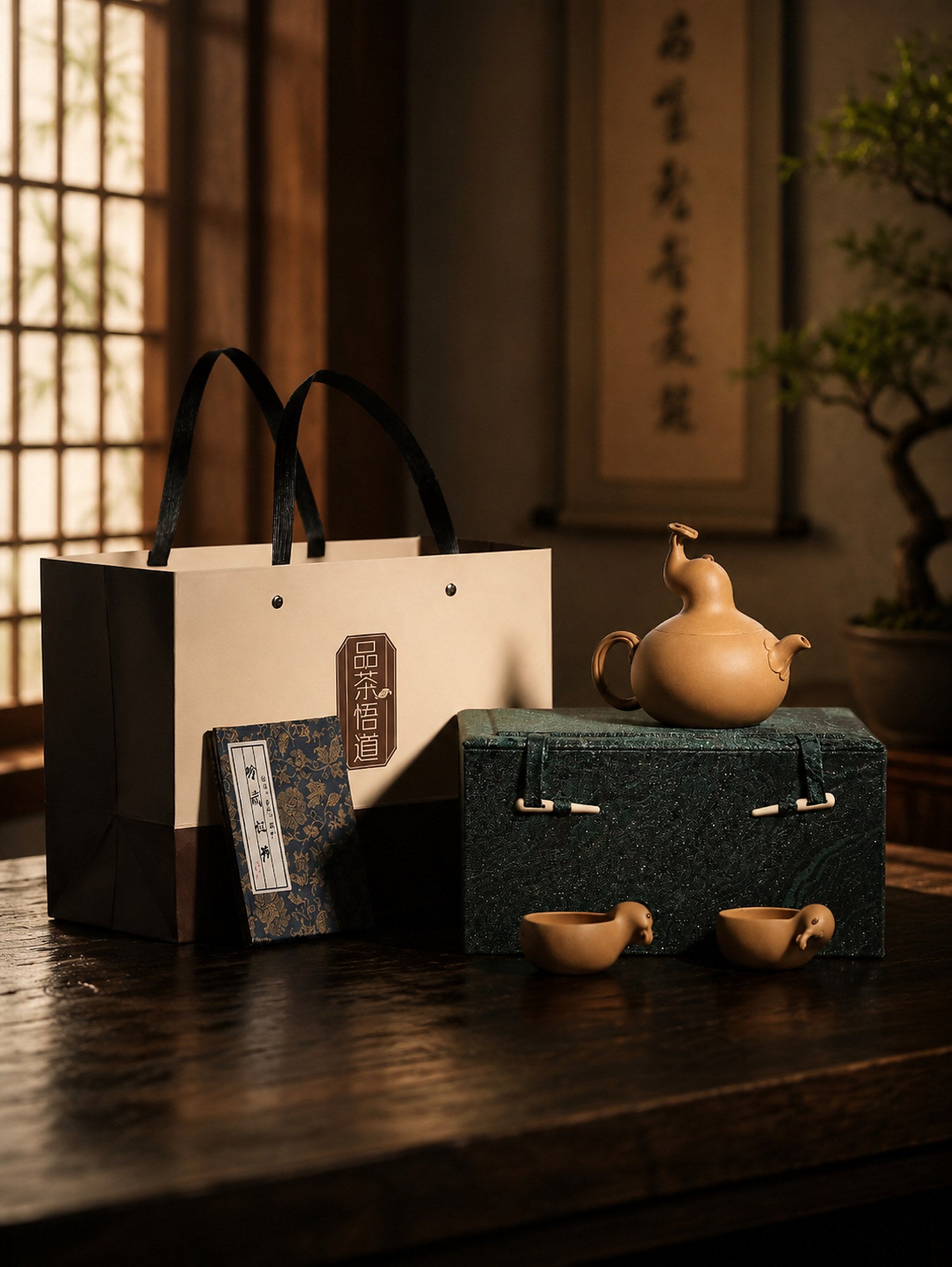 Product view 3 of 240ml Sculptural Form zisha teapot in Duanni Clay, No. 315