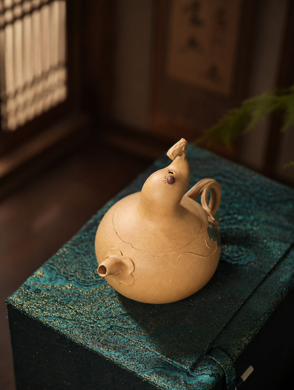 Product view 7 of 240ml Sculptural Form zisha teapot in Duanni Clay, No. 315