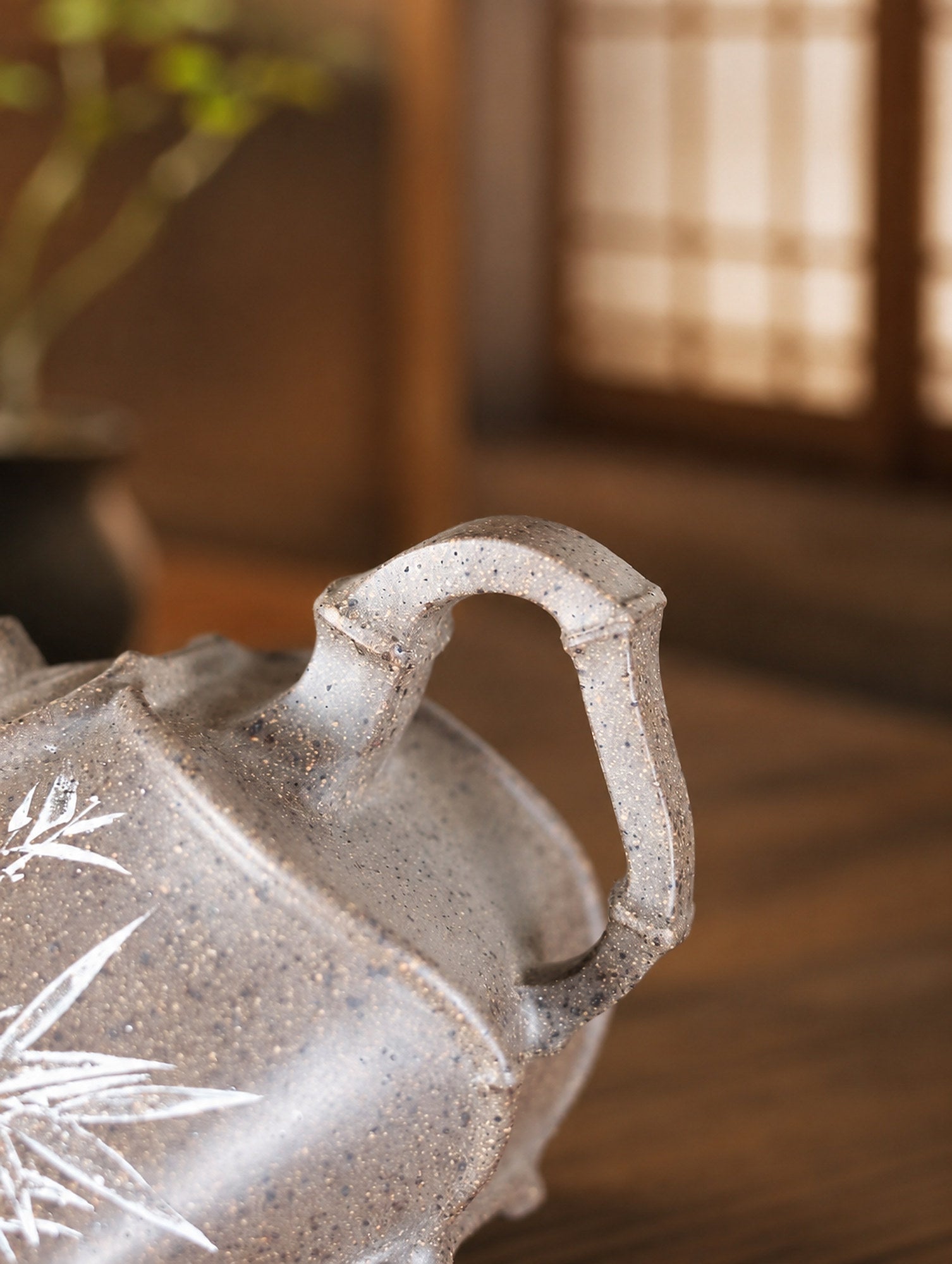 Product view 6 of 200ml Sculptural Form zisha teapot in Duanni Clay, No. 316