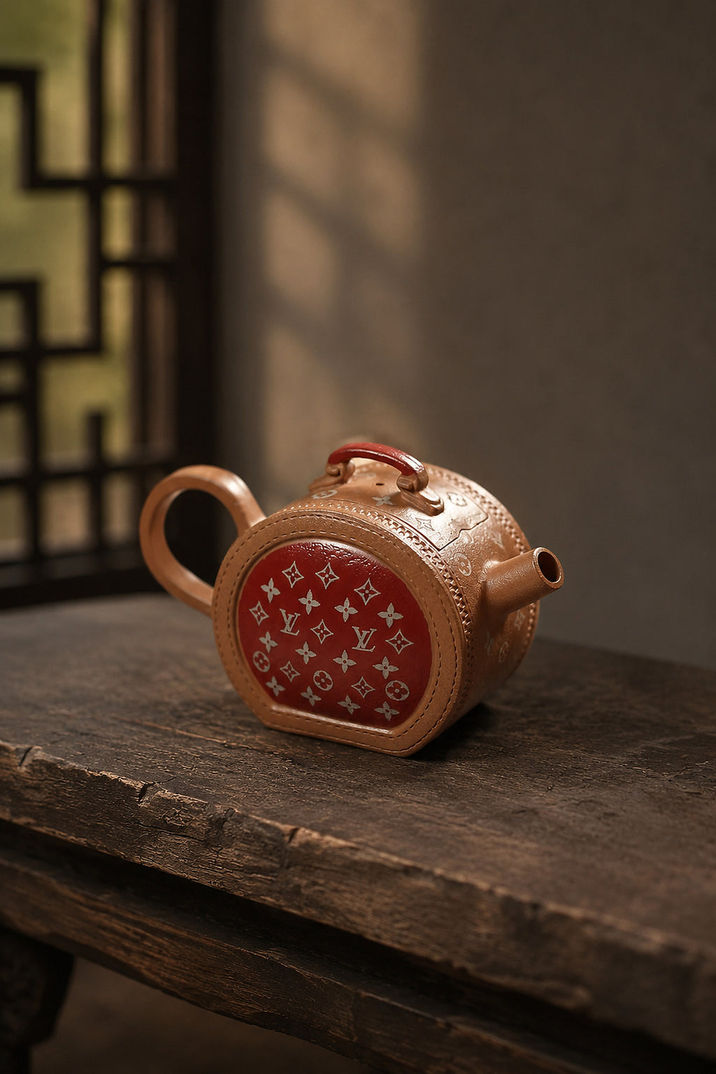 Product view 1 of 150ml Sculptural Form zisha teapot in Duanni Clay, No. 321