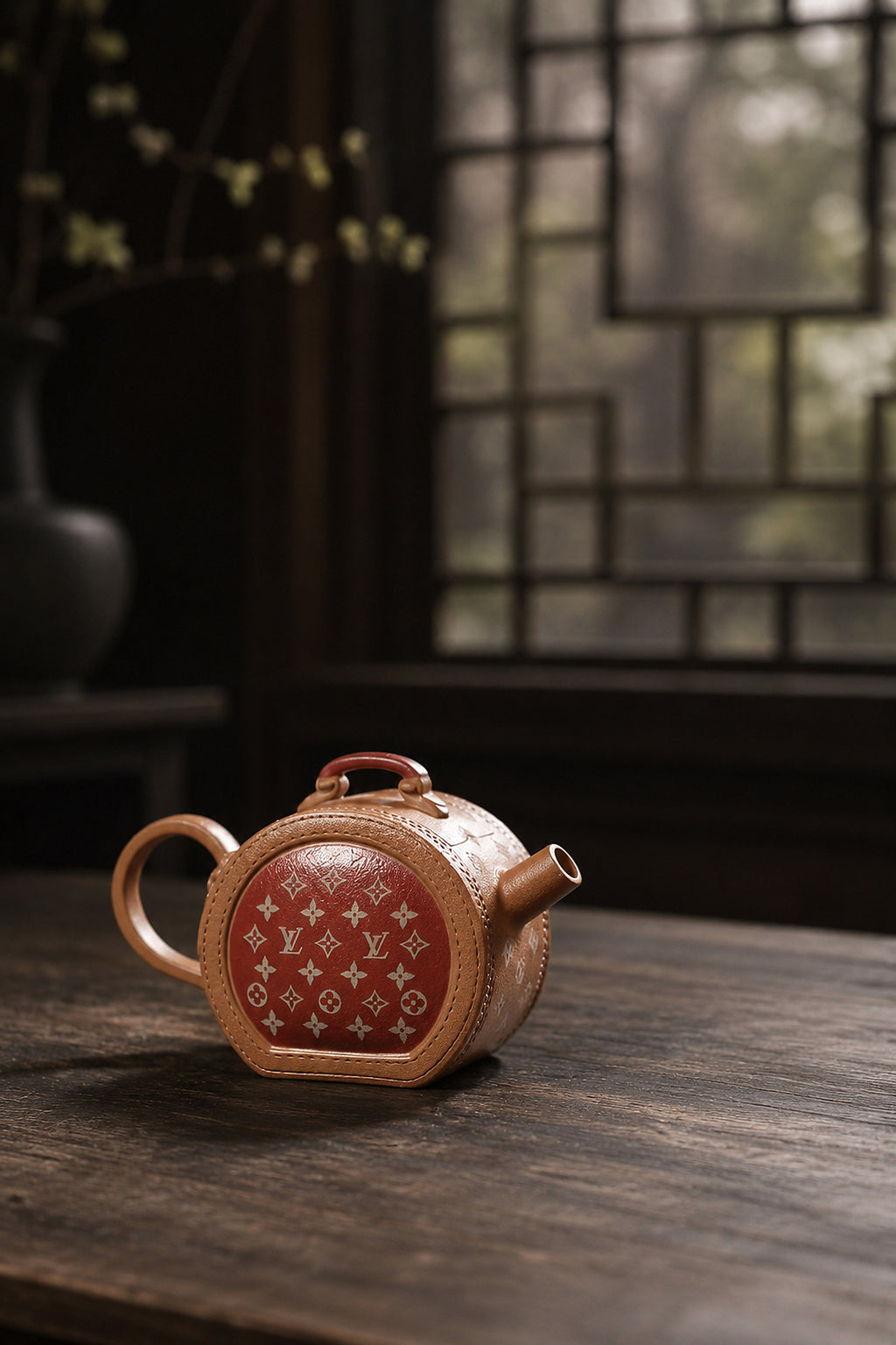 Product view 6 of 150ml Sculptural Form zisha teapot in Duanni Clay, No. 321