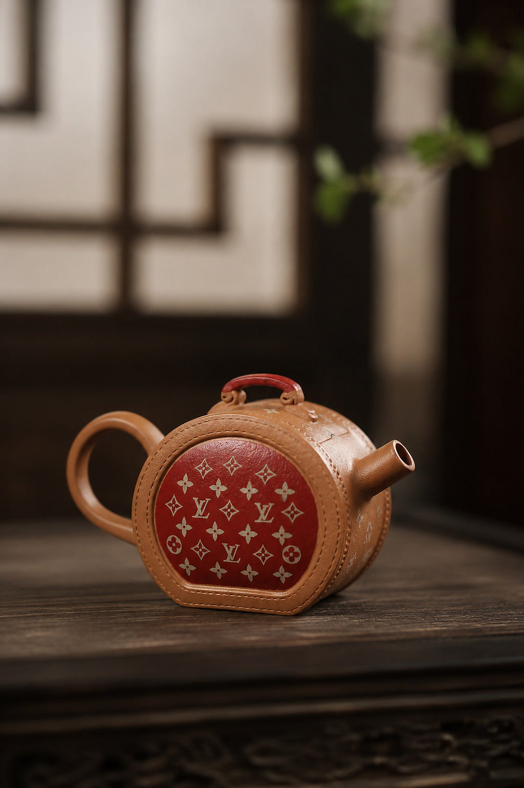 Product view 7 of 150ml Sculptural Form zisha teapot in Duanni Clay, No. 321