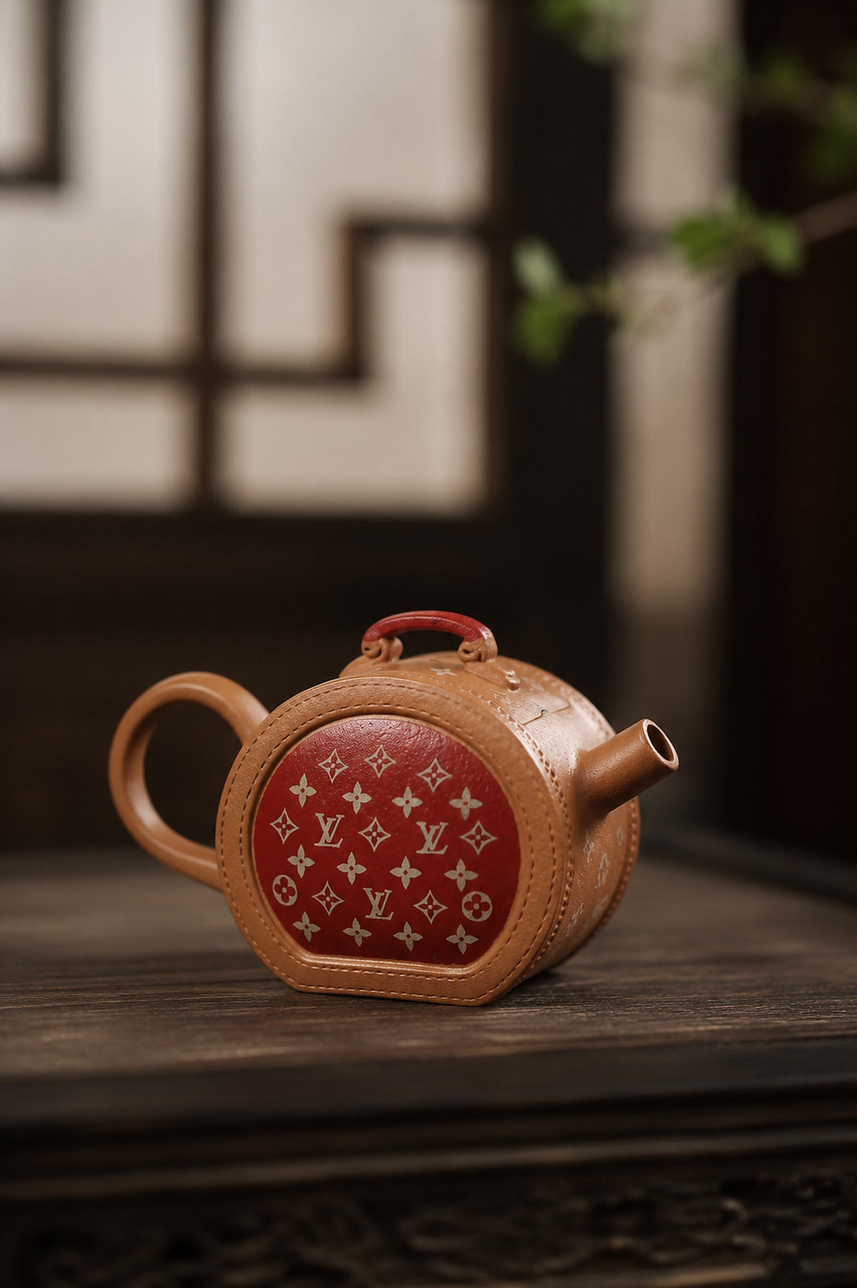 Product view 7 of 150ml Sculptural Form zisha teapot in Duanni Clay, No. 321