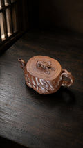Product view 1 of 140ml Sculptural Form zisha teapot in Duanni Clay, No. 383