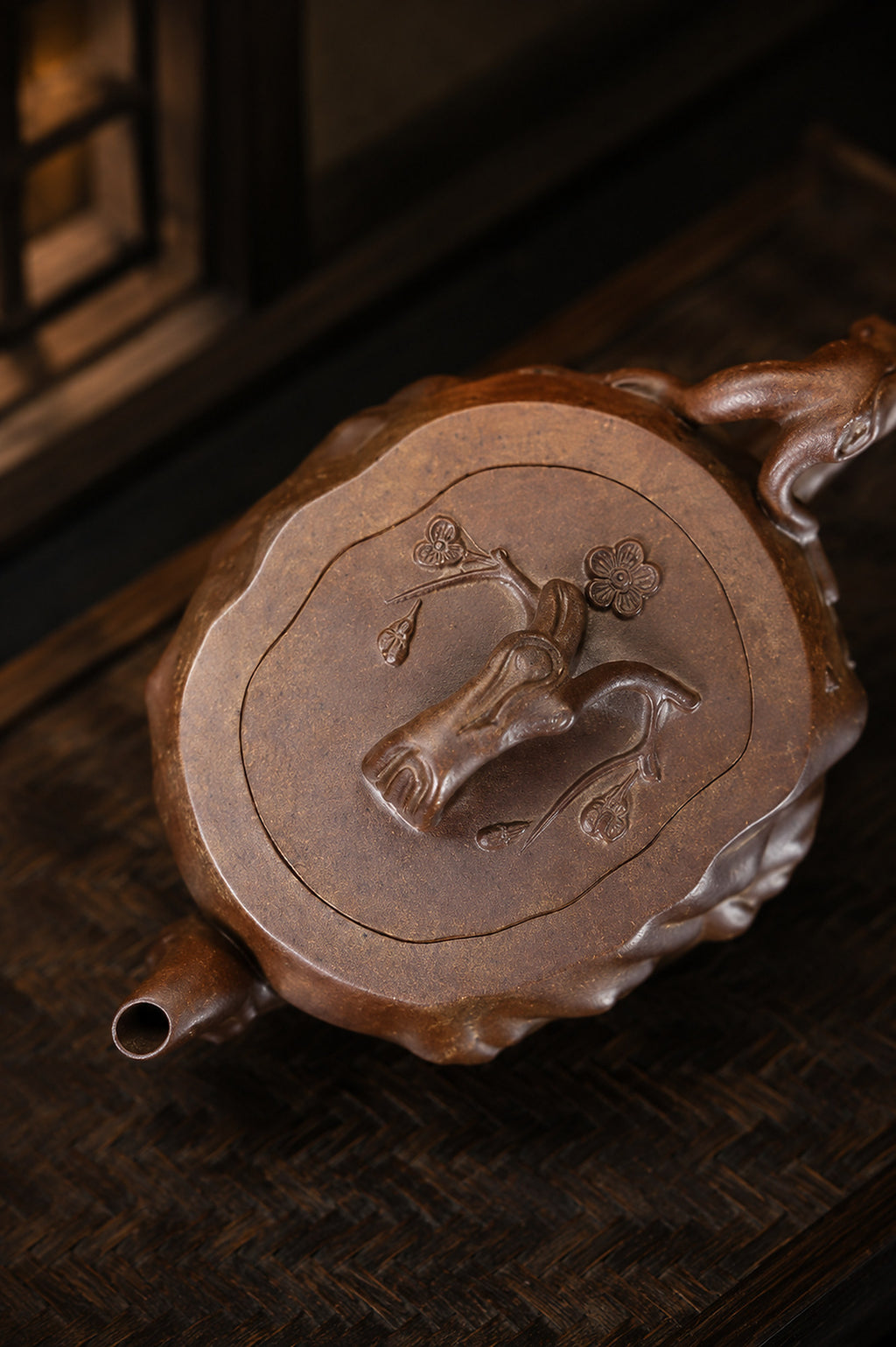 Product view 8 of 140ml Sculptural Form zisha teapot in Duanni Clay, No. 383