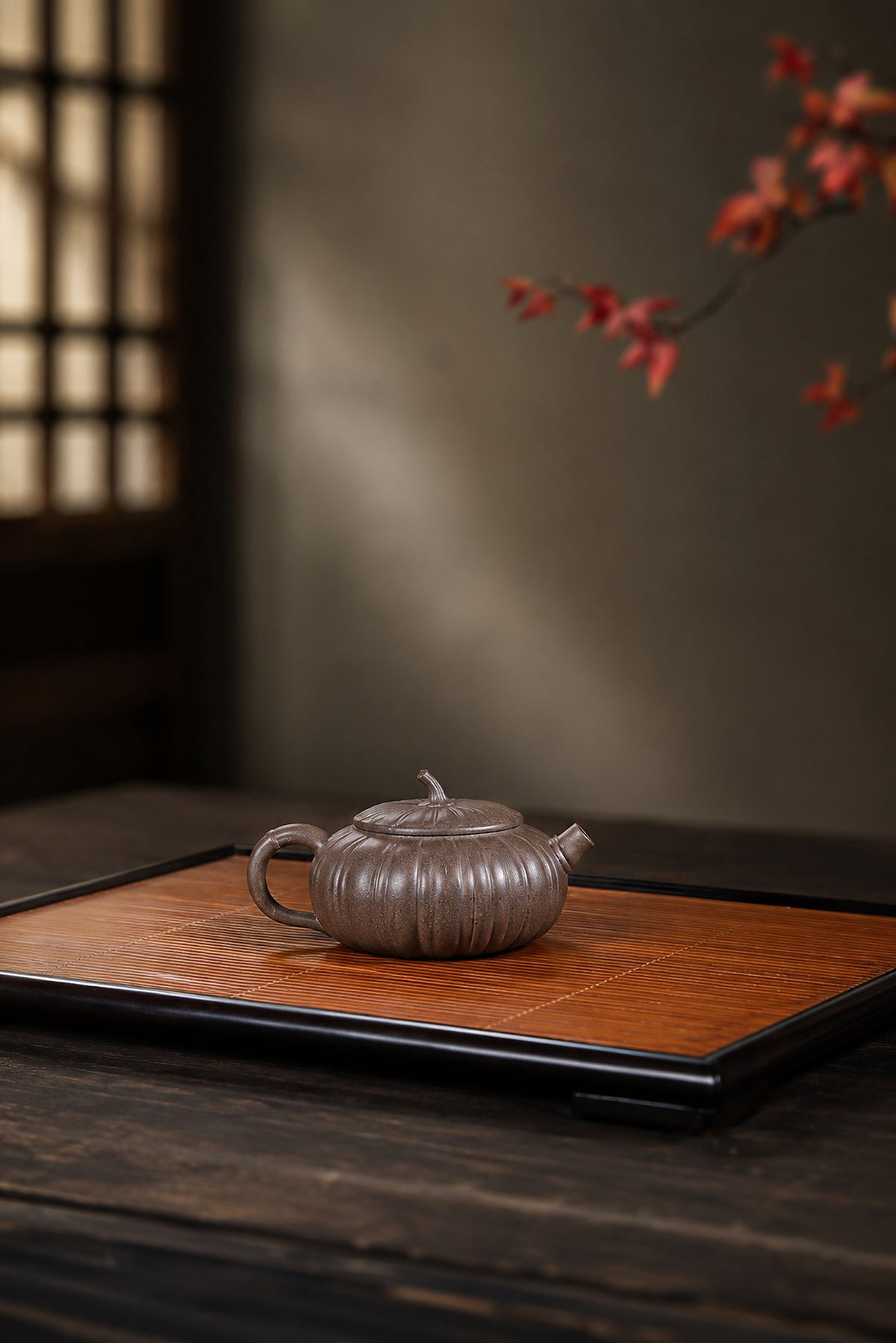 Product view 7 of 90ml Sculptural Form zisha teapot in Duanni Clay, No. 395