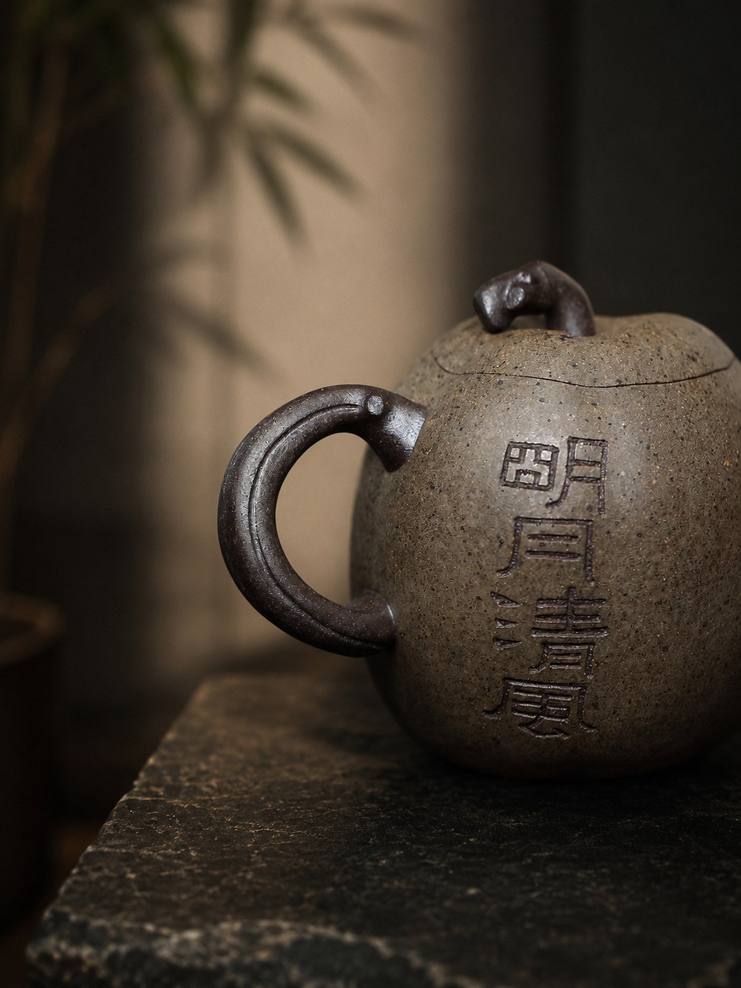 Product view 3 of 80ml Sculptural Form zisha teapot in Duanni Clay, No. 412