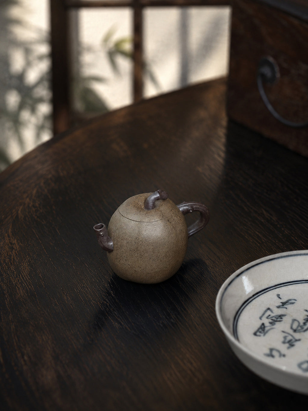 Product view 4 of 80ml Sculptural Form zisha teapot in Duanni Clay, No. 412