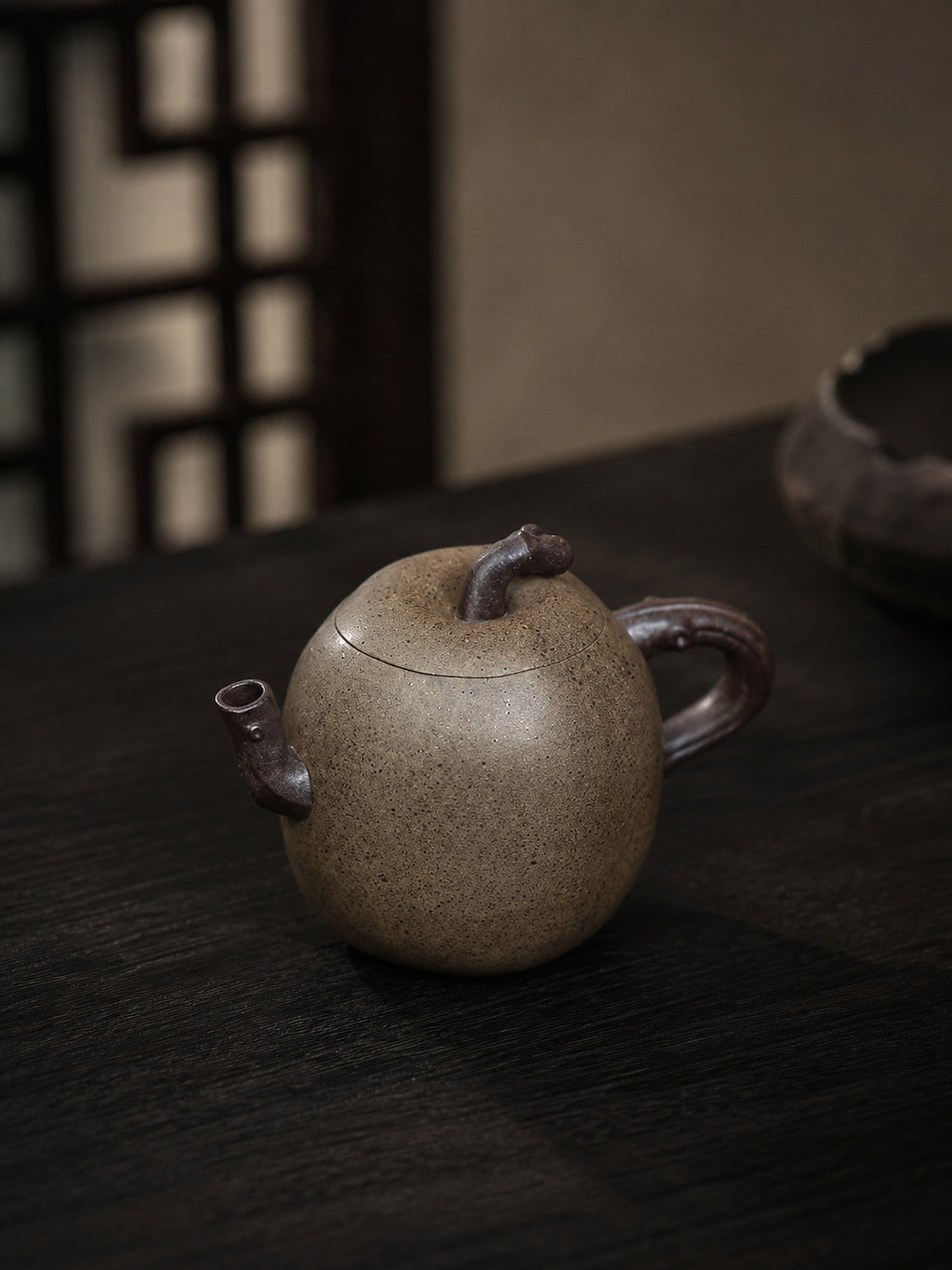 Product view 5 of 80ml Sculptural Form zisha teapot in Duanni Clay, No. 412