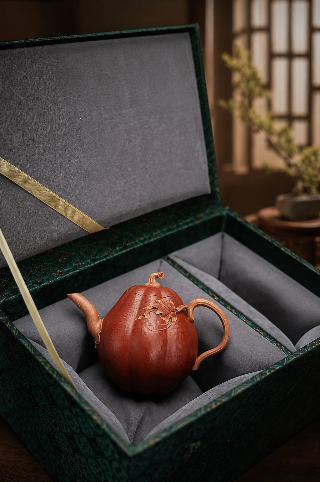 Product view 7 of 180ml Sculptural Form zisha teapot in Jiangponi Clay, No. 274