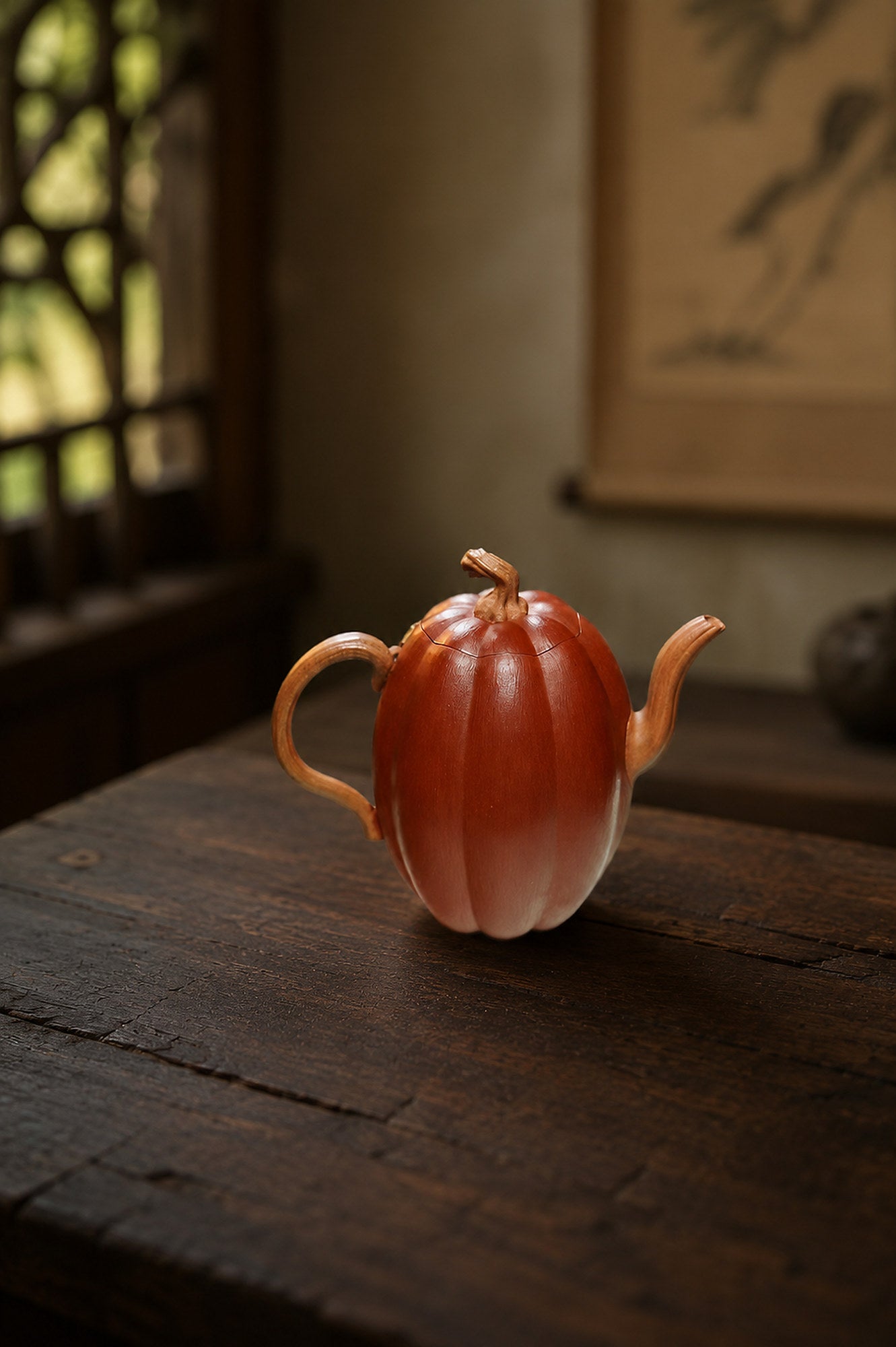 Product view 5 of 208ml Sculptural Form zisha teapot in Jiangponi Clay, No. 276