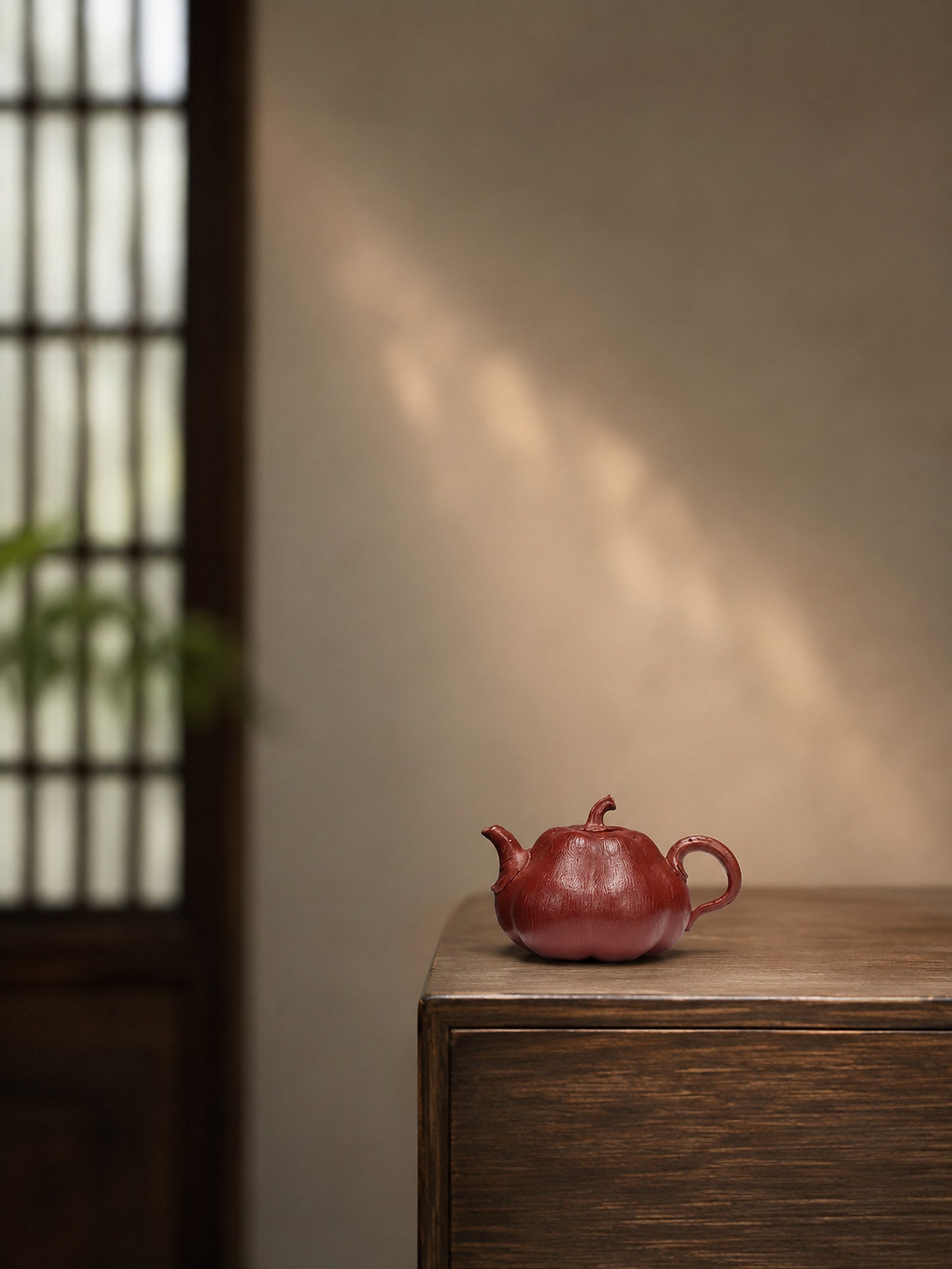 Product view 4 of 75ml Sculptural Form zisha teapot in Jiangponi Clay, No. 280