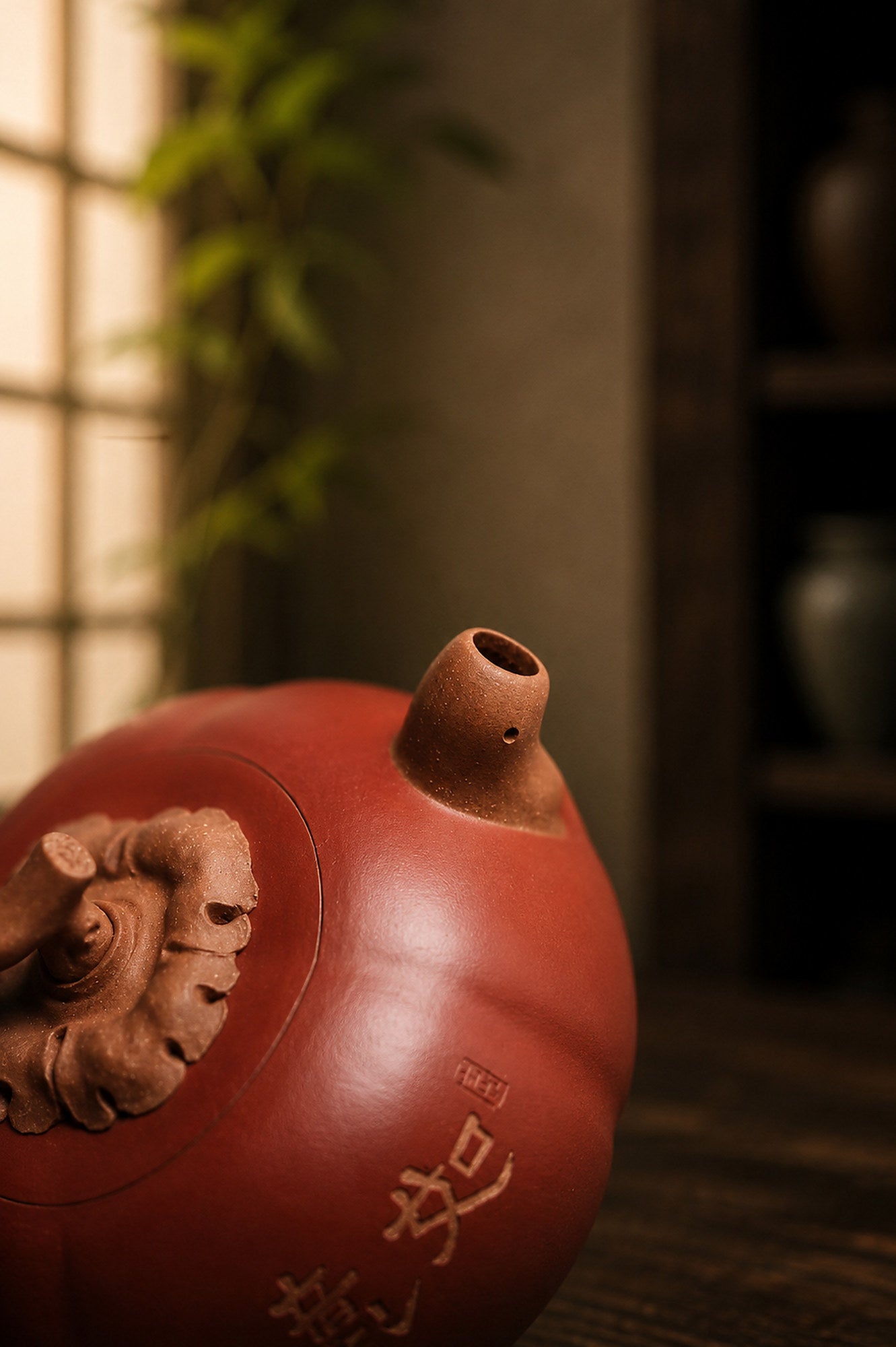 Product view 5 of 150ml Sculptural Form zisha teapot in Jiangponi Clay, No. 292