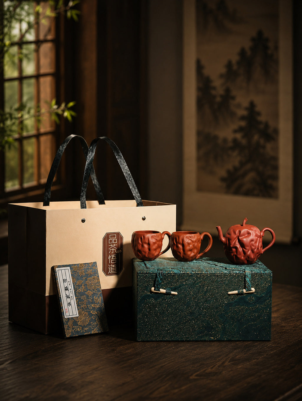 Product view 9 of 150ml Sculptural Form zisha teapot in Jiangponi Clay, No. 308