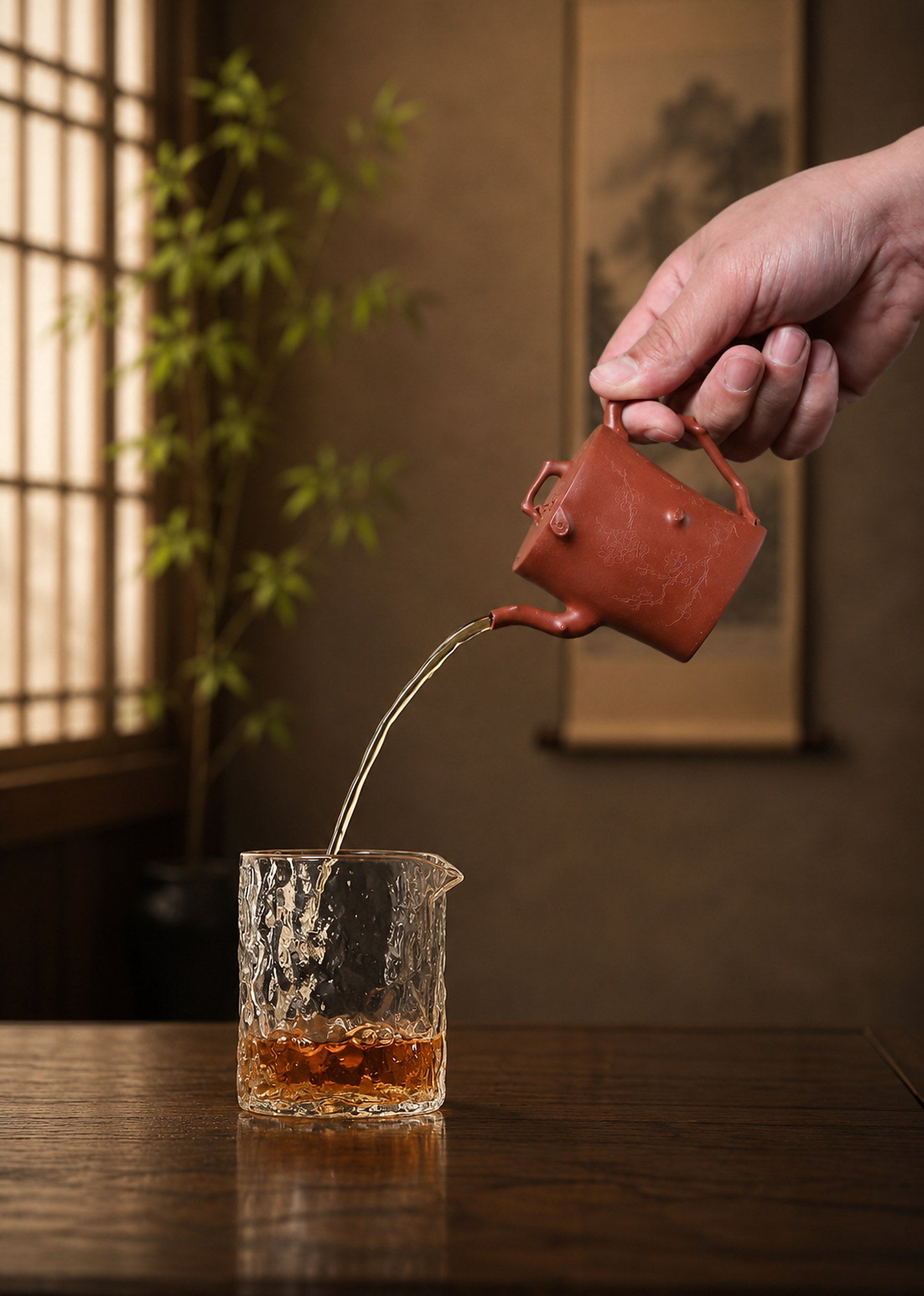 Product view 4 of 150ml Sculptural Form zisha teapot in Zhuni Clay, No. 293