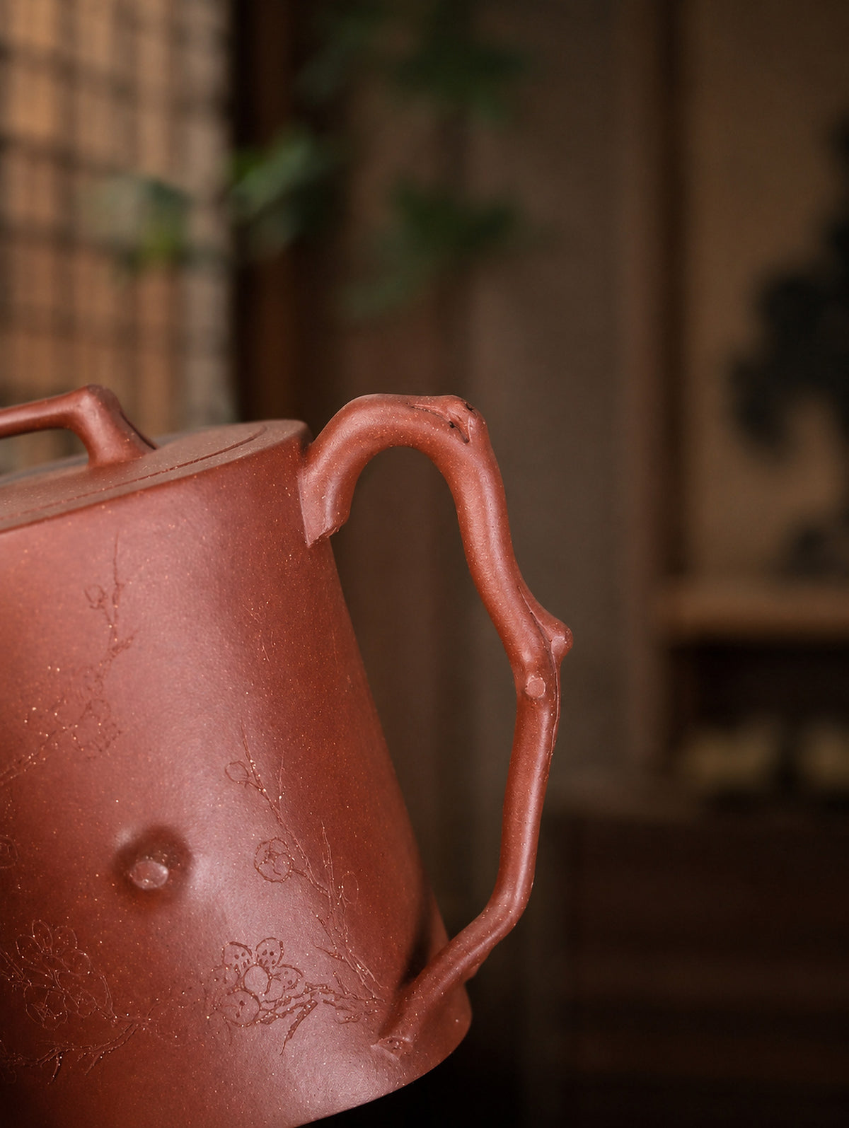 Product view 6 of 150ml Sculptural Form zisha teapot in Zhuni Clay, No. 293